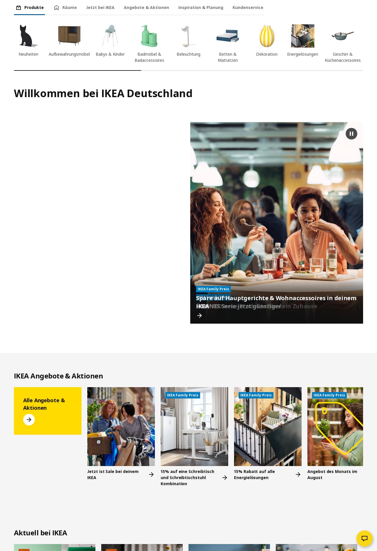 Prospekt IKEA 04.08.2025 - 13.08.2025