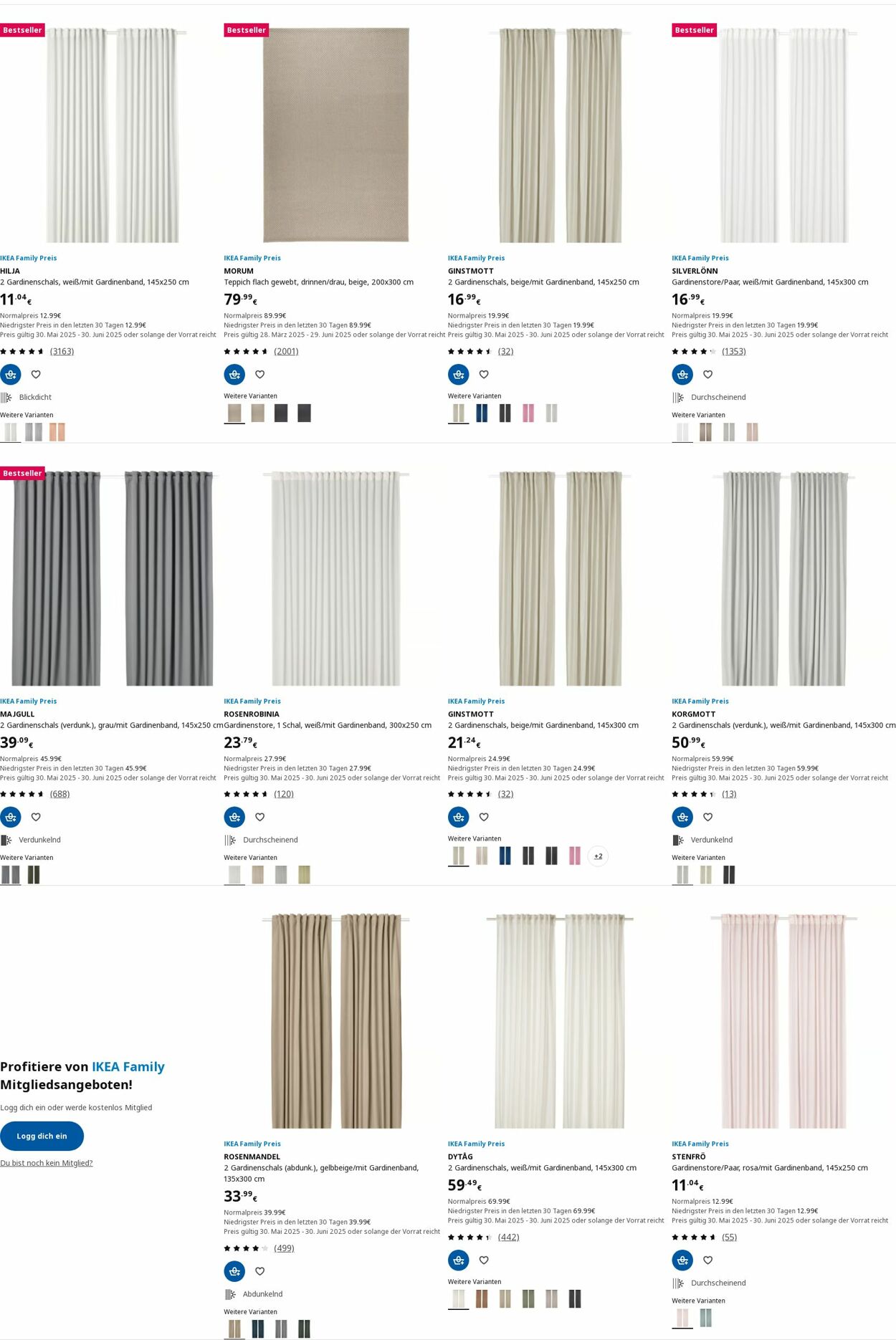 Prospekt IKEA 09.06.2025 - 18.06.2025