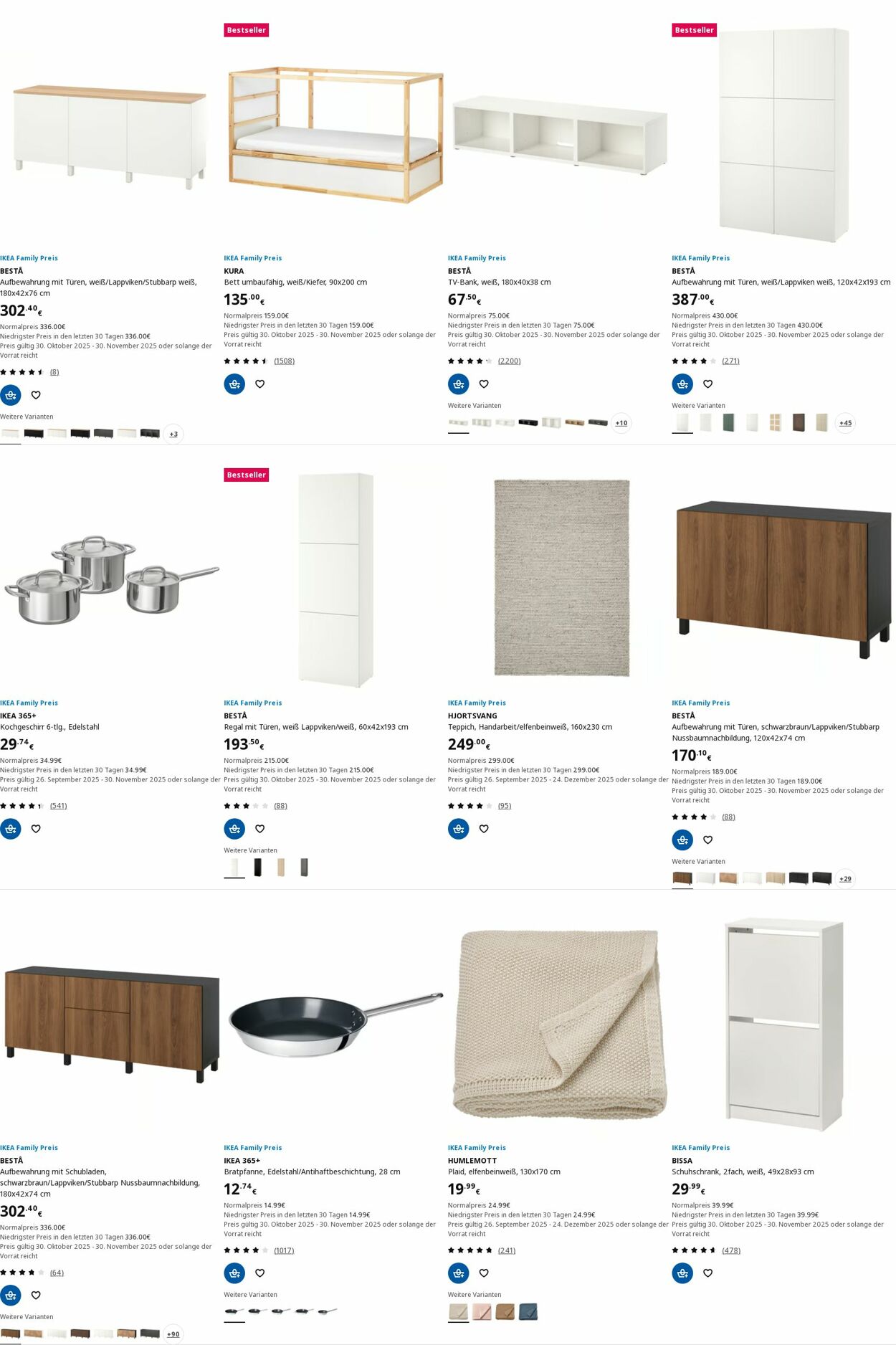 Prospekt IKEA 03.11.2025 - 12.11.2025