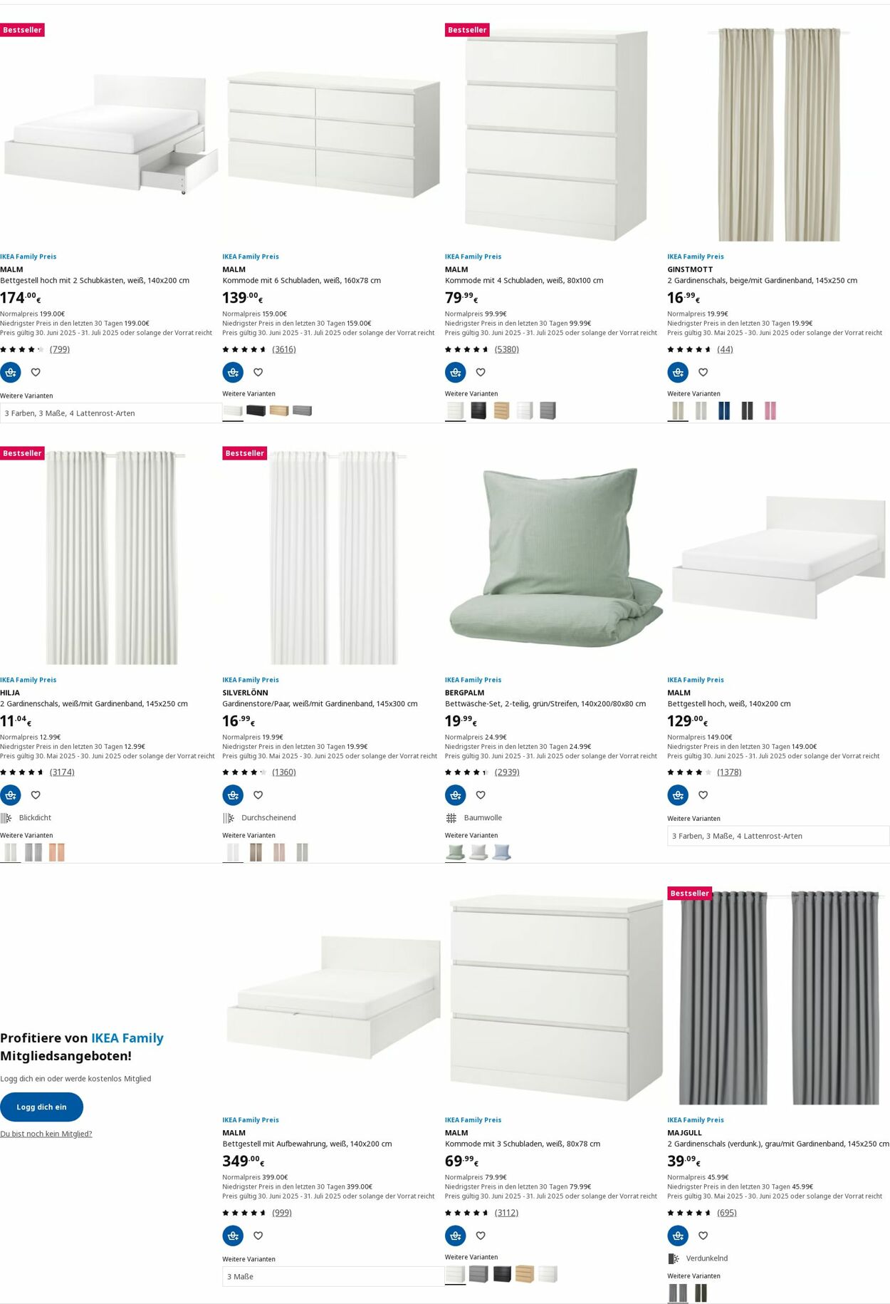 Prospekt IKEA 30.06.2025 - 09.07.2025