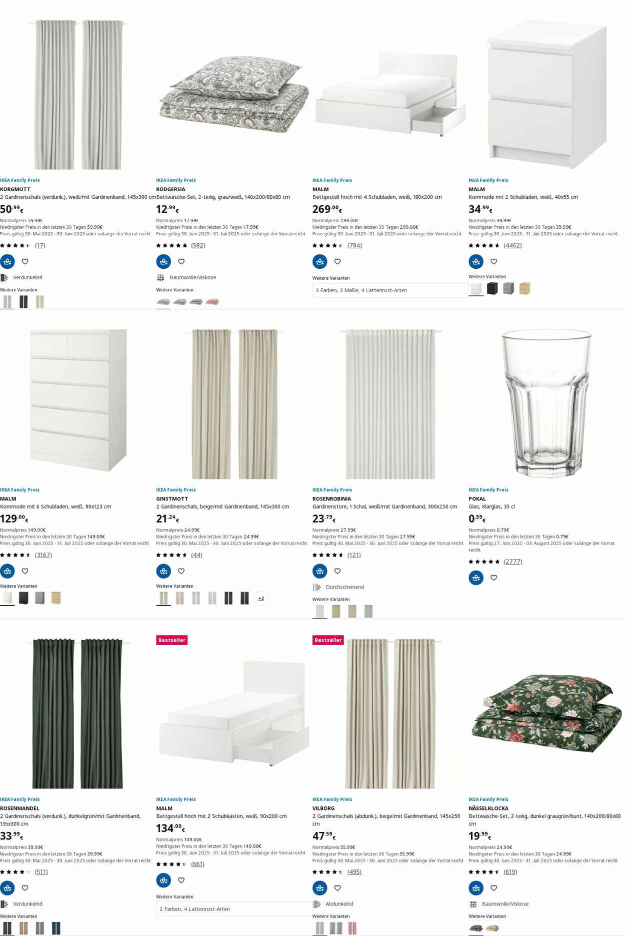 Prospekt IKEA 30.06.2025 - 09.07.2025