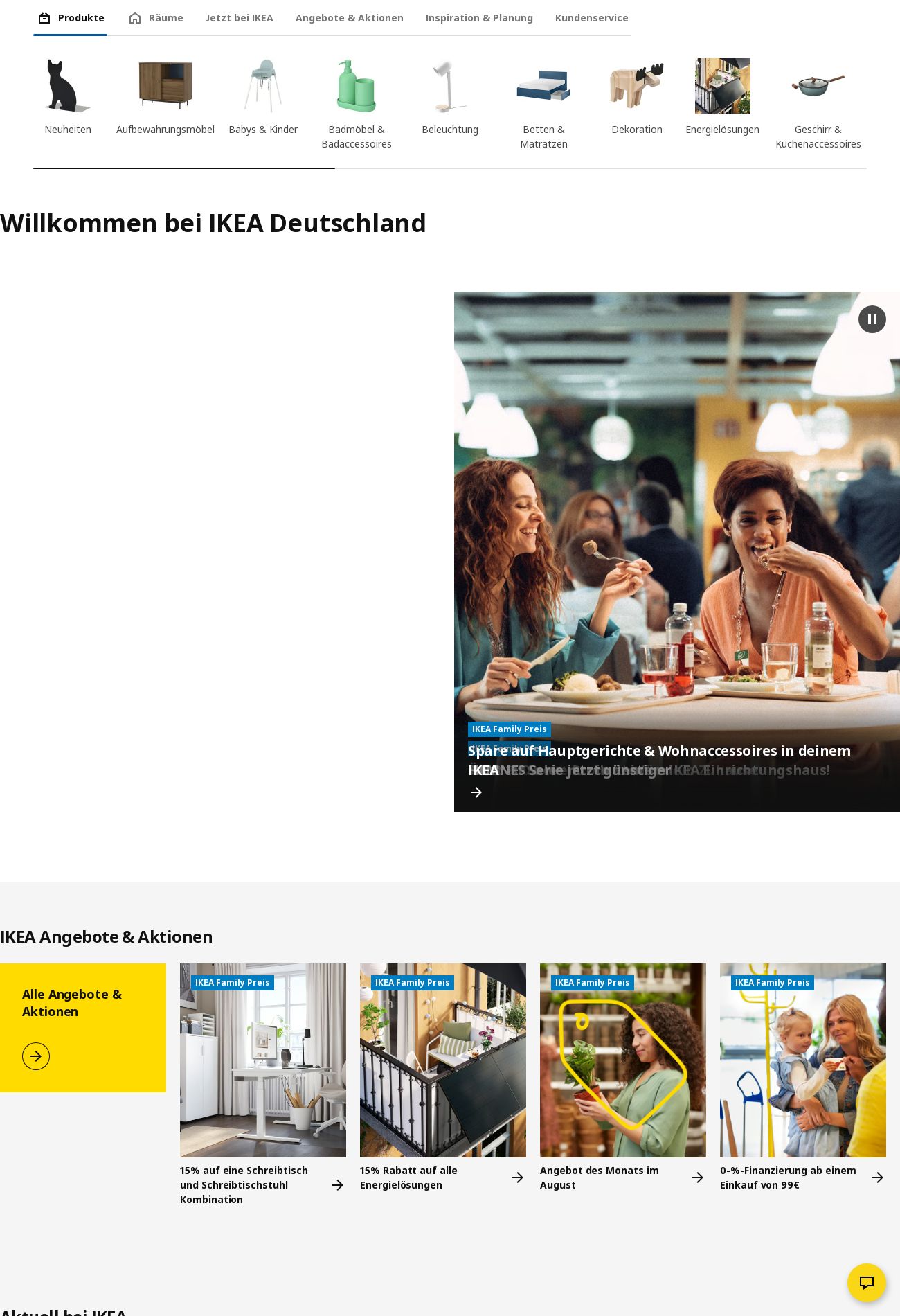 Prospekt IKEA 25.08.2025 - 03.09.2025