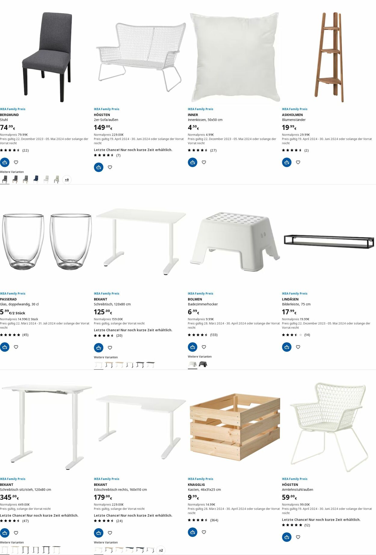 Prospekt IKEA 29.04.2024 - 08.05.2024