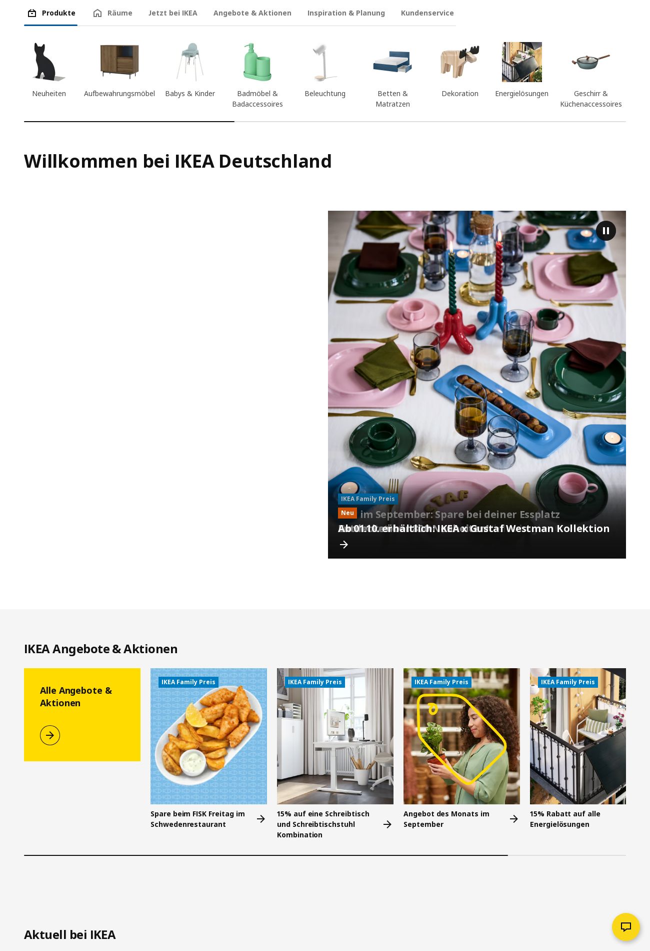 Prospekt IKEA 22.09.2025 - 01.10.2025
