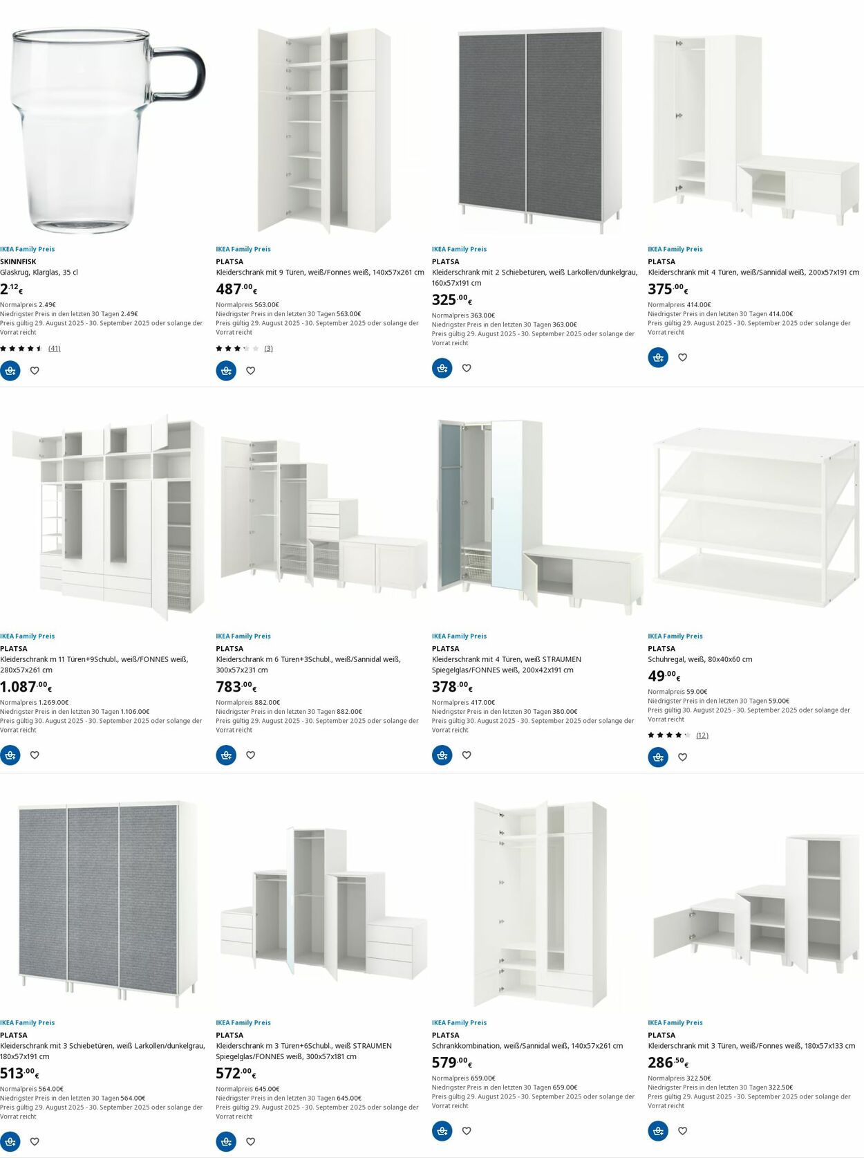 Prospekt IKEA 22.09.2025 - 01.10.2025