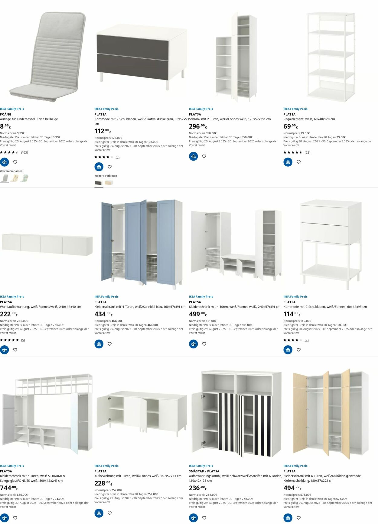 Prospekt IKEA 22.09.2025 - 01.10.2025