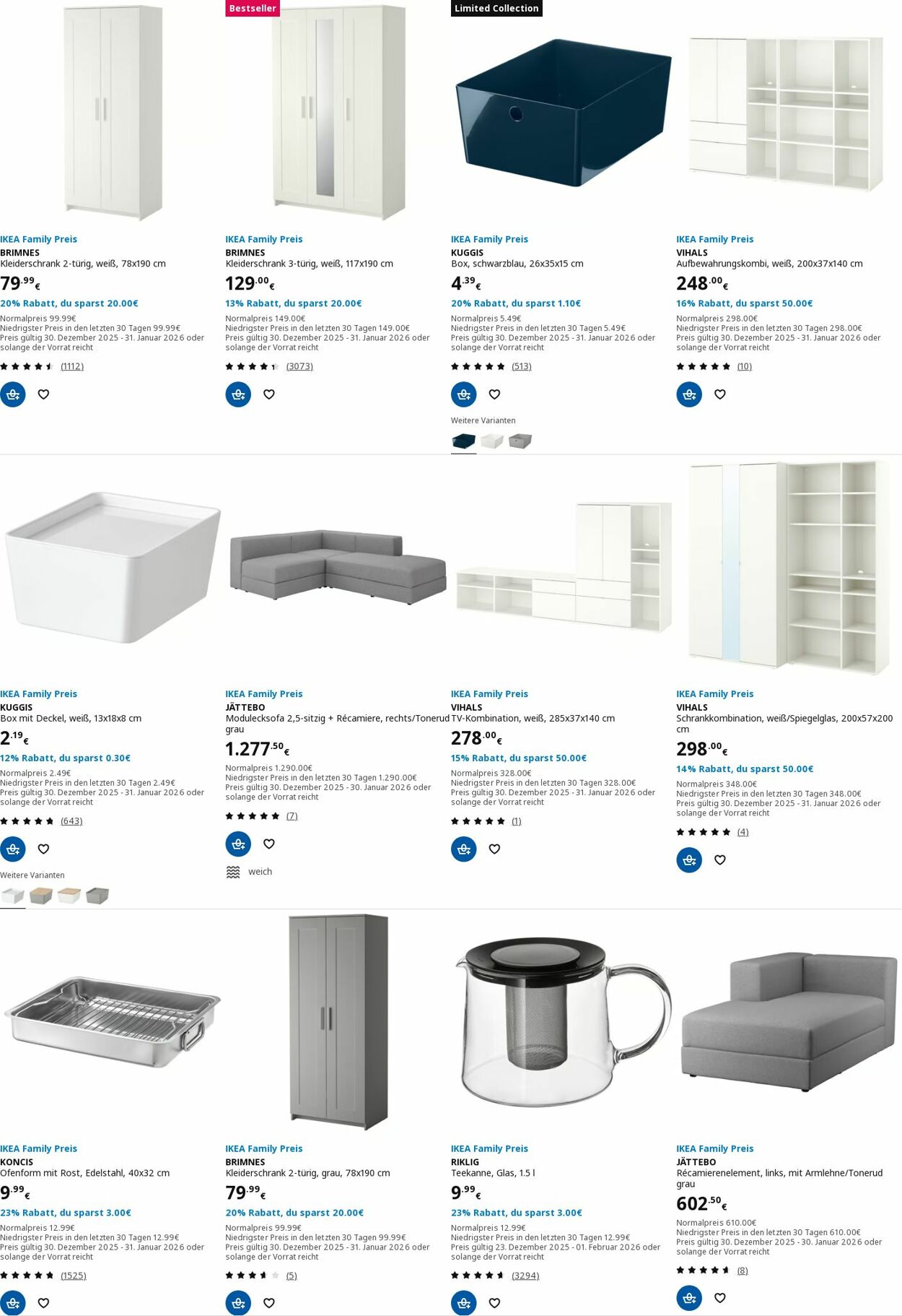 Prospekt IKEA 05.01.2026 - 14.01.2026
