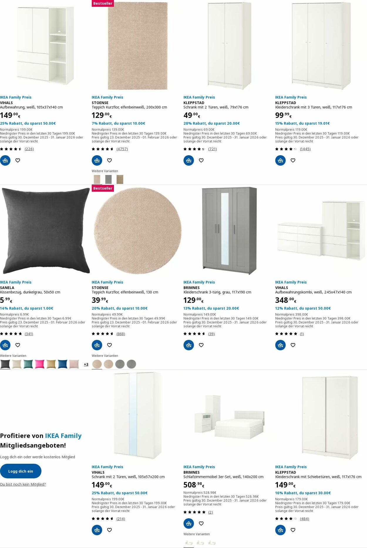 Prospekt IKEA 05.01.2026 - 14.01.2026