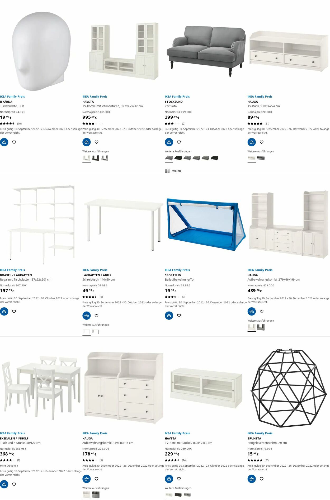 Prospekt IKEA 03.10.2022 - 12.10.2022