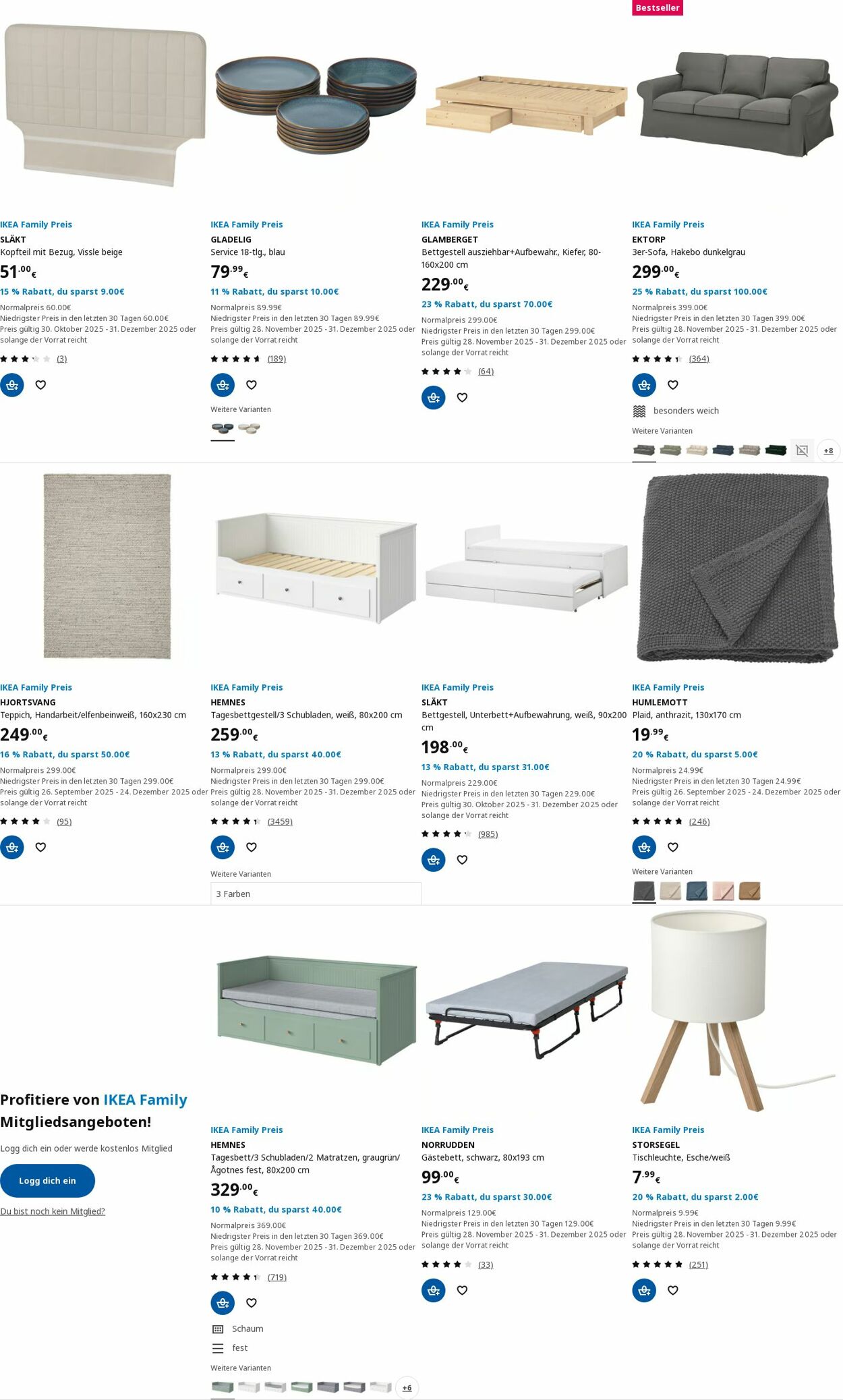 Prospekt IKEA 08.12.2025 - 17.12.2025