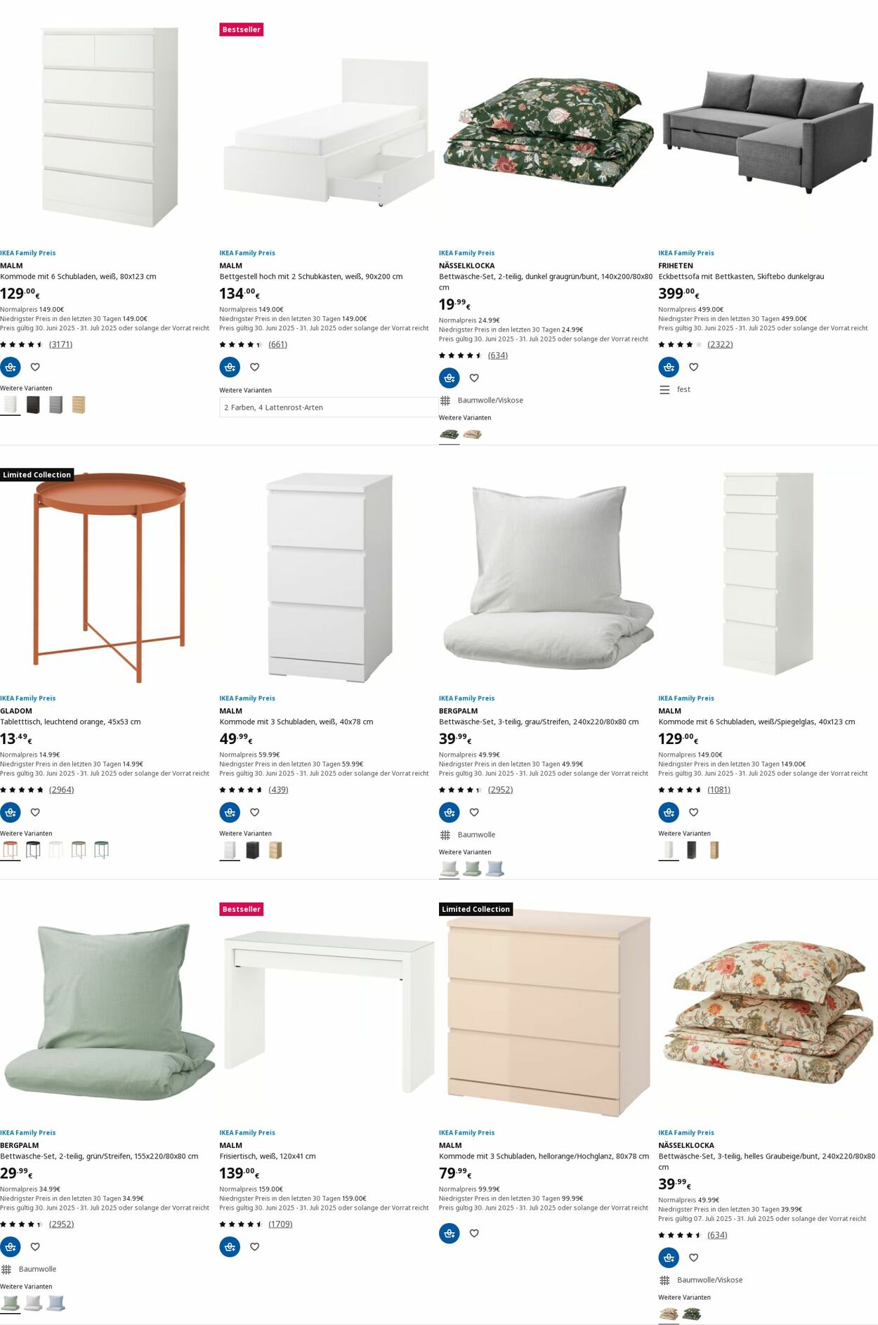 Prospekt IKEA 07.07.2025 - 16.07.2025