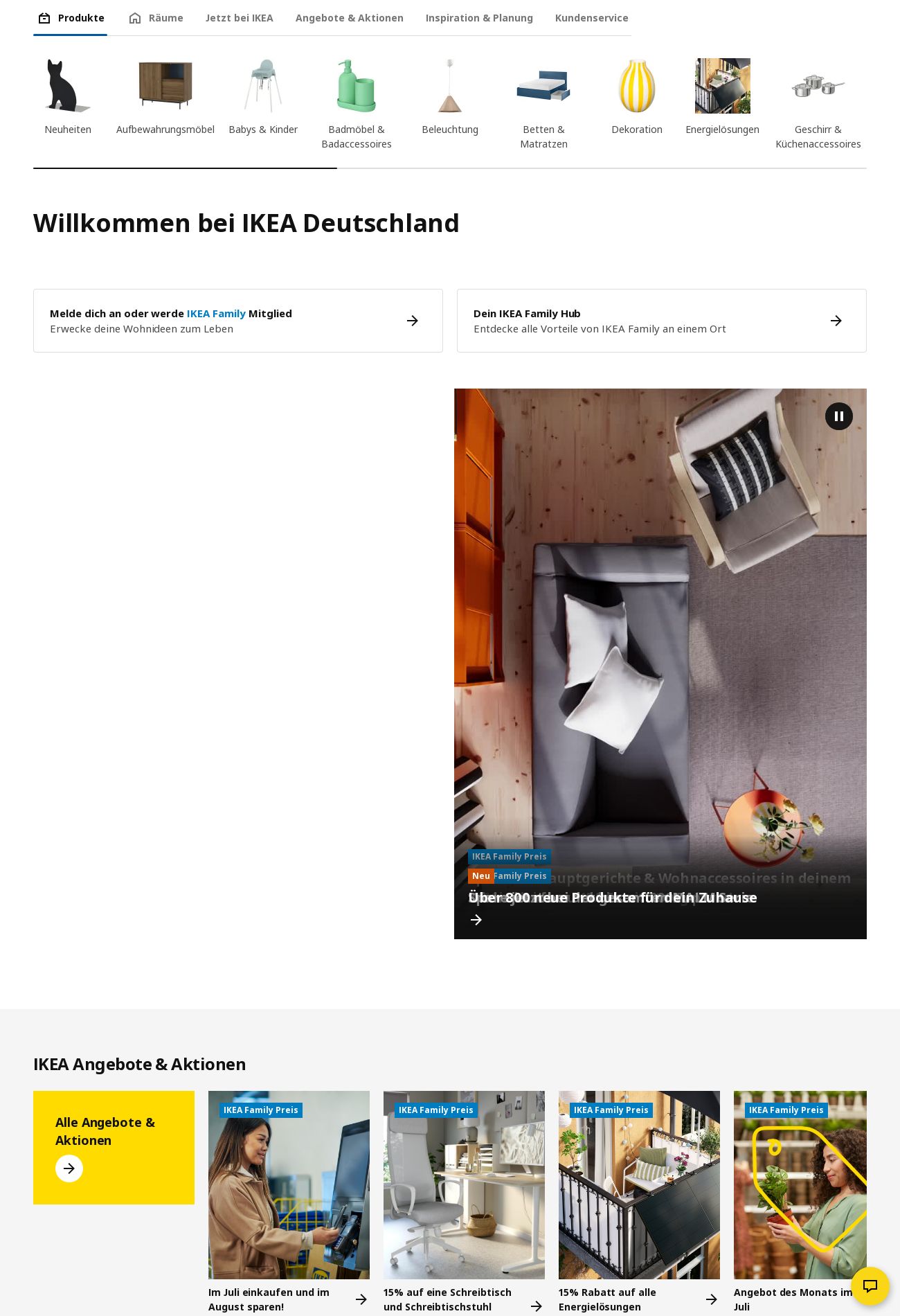 Prospekt IKEA 07.07.2025 - 16.07.2025