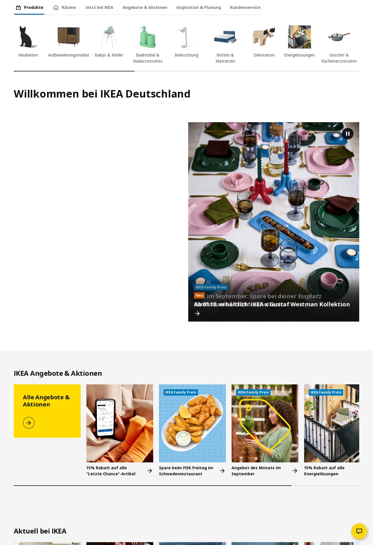 Prospekt IKEA 29.09.2025 - 08.10.2025