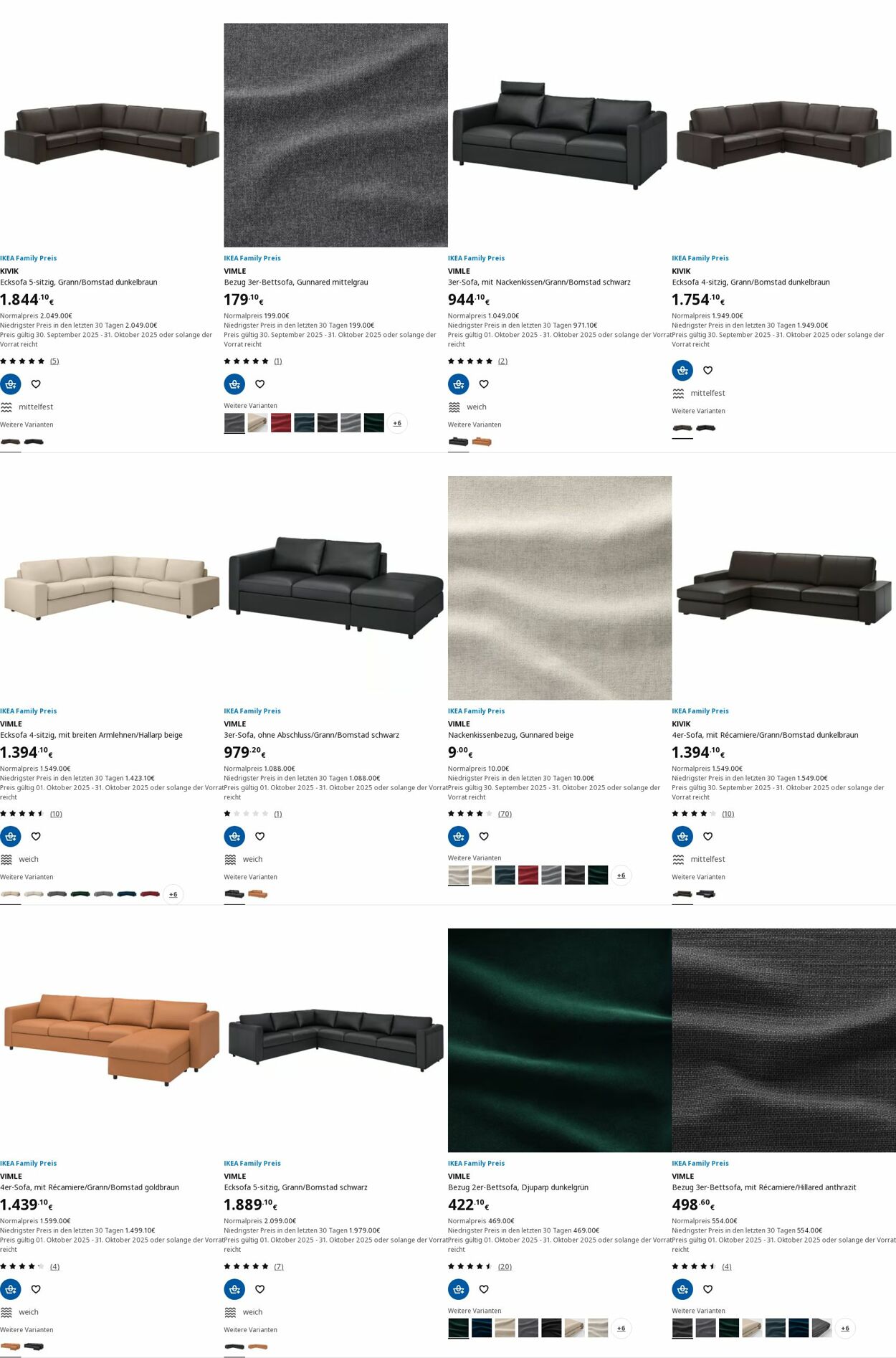Prospekt IKEA 20.10.2025 - 29.10.2025