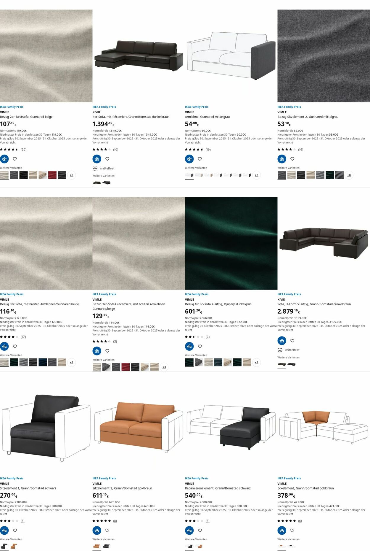 Prospekt IKEA 06.10.2025 - 15.10.2025