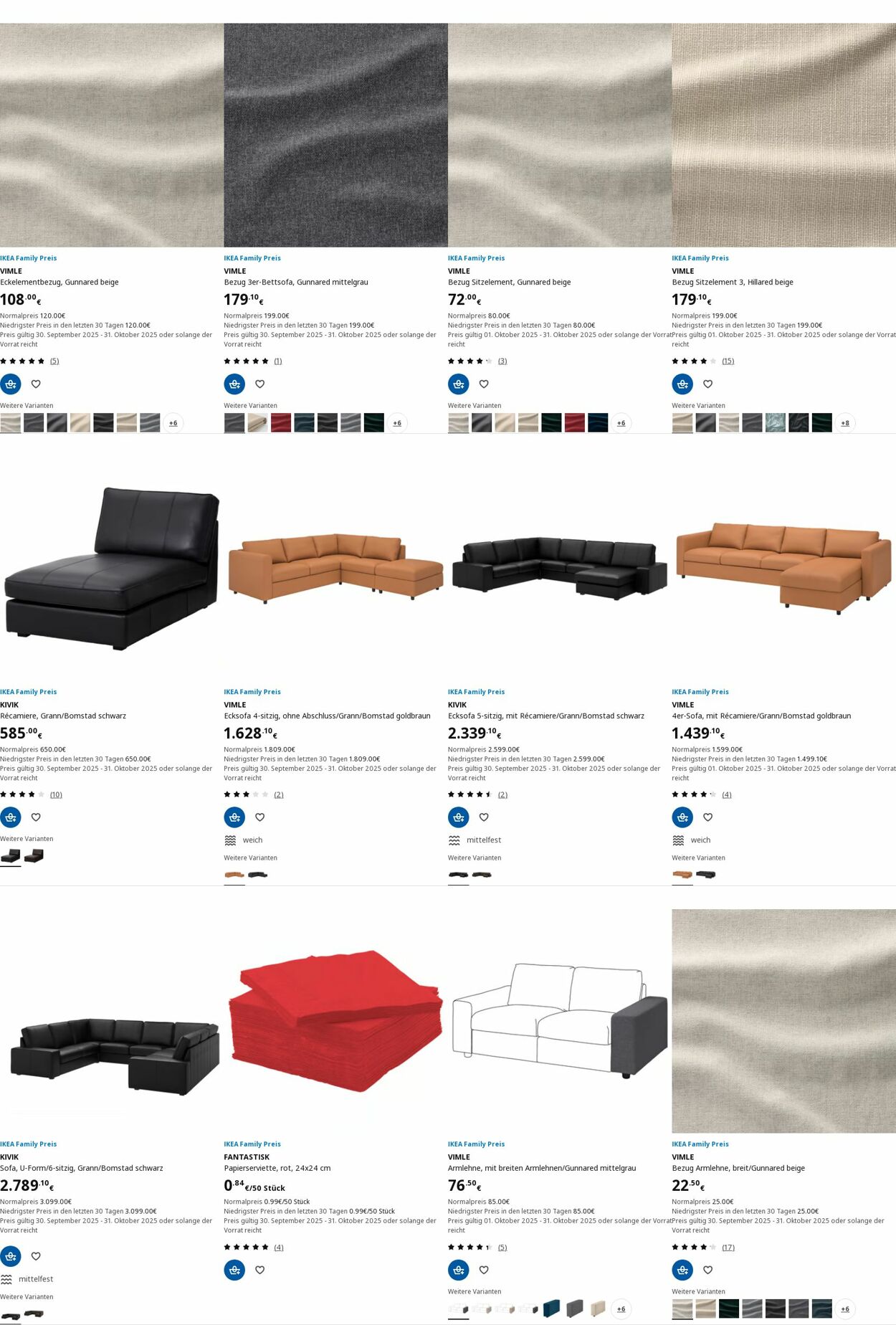 Prospekt IKEA 06.10.2025 - 15.10.2025