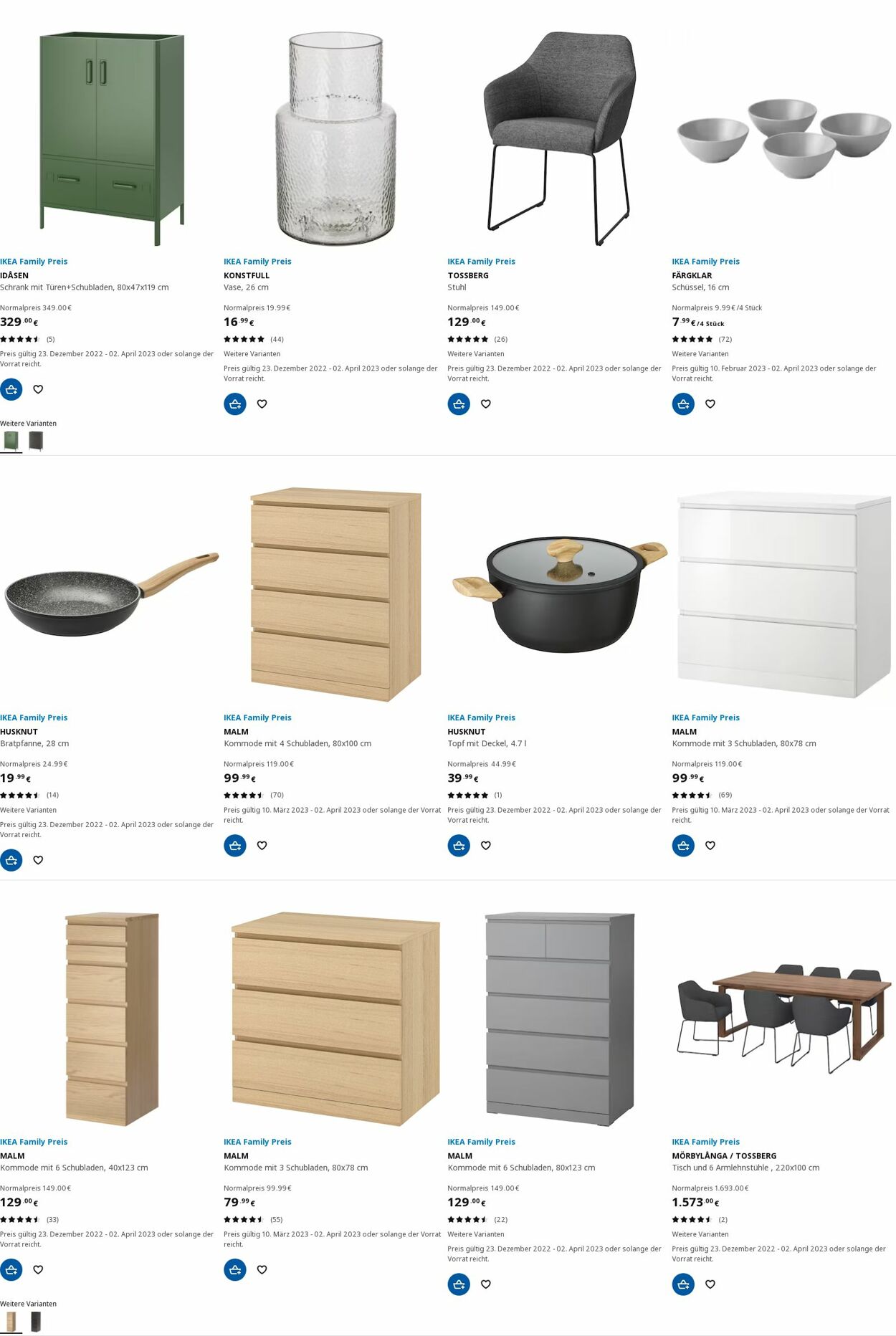 Prospekt IKEA 27.03.2023 - 05.04.2023