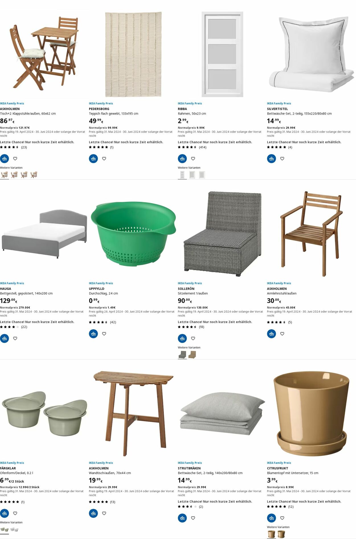Prospekt IKEA 24.06.2024 - 03.07.2024
