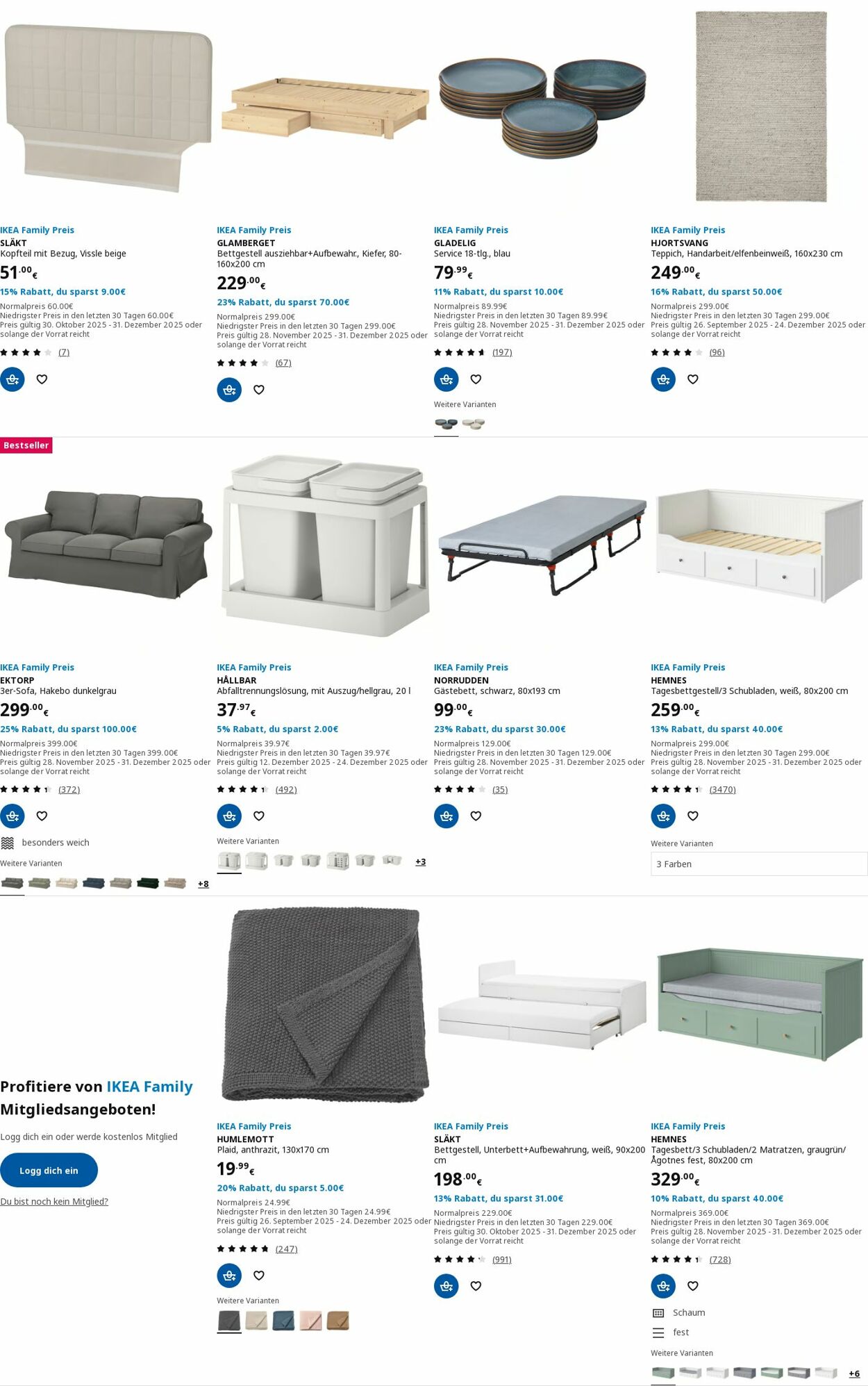 Prospekt IKEA 22.12.2025 - 31.12.2025