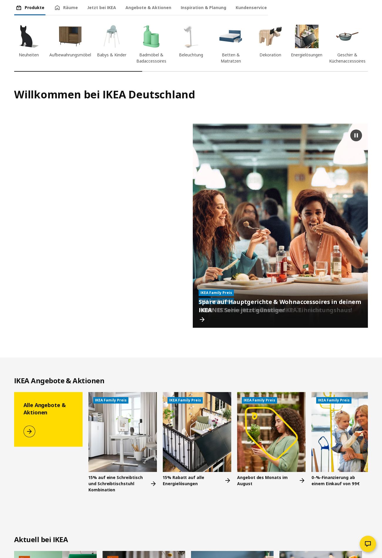Prospekt IKEA 18.08.2025 - 27.08.2025