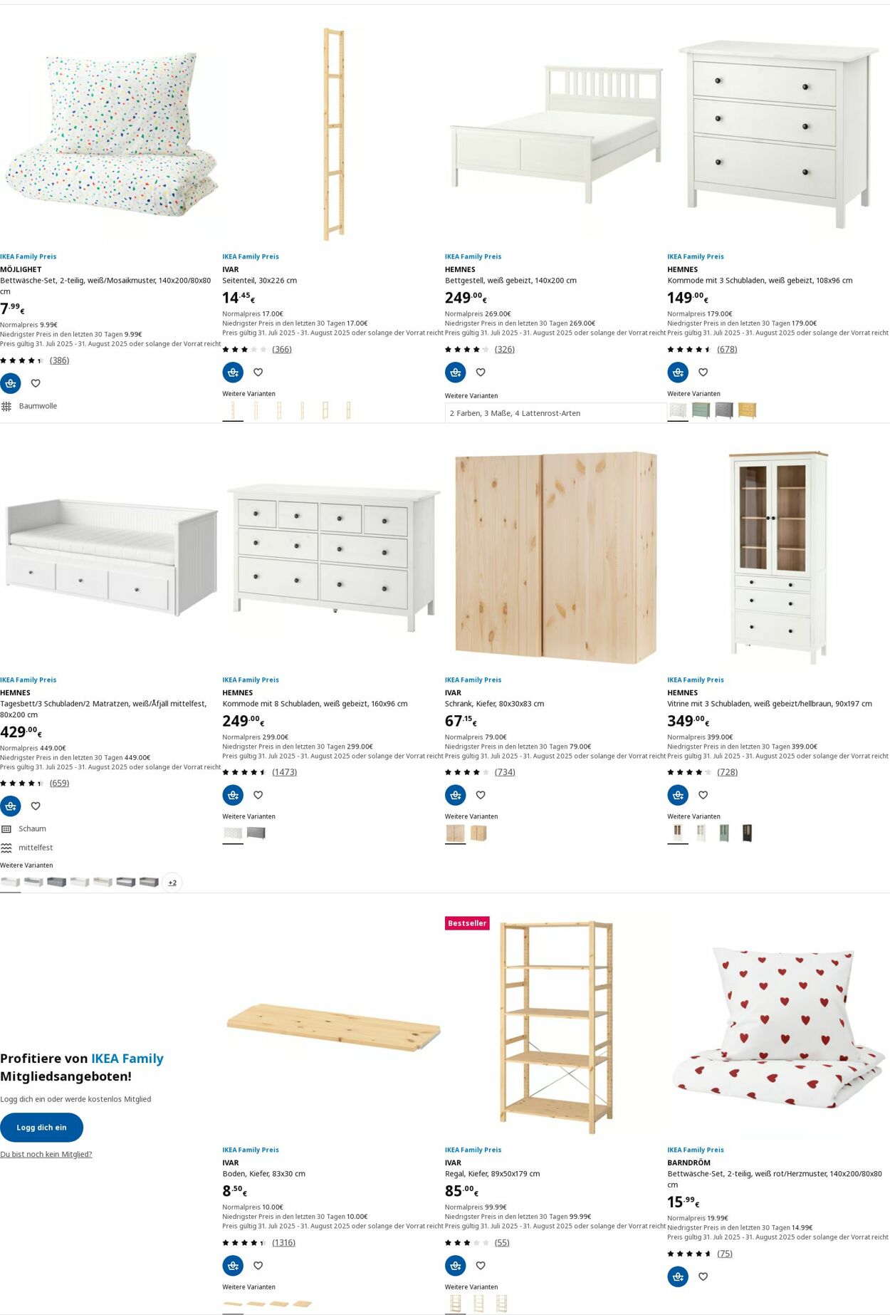 Prospekt IKEA 18.08.2025 - 27.08.2025