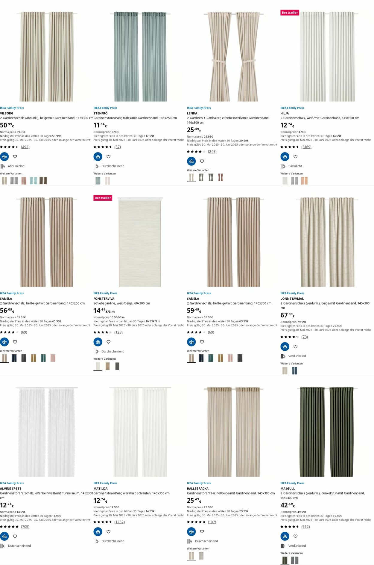 Prospekt IKEA 16.06.2025 - 25.06.2025