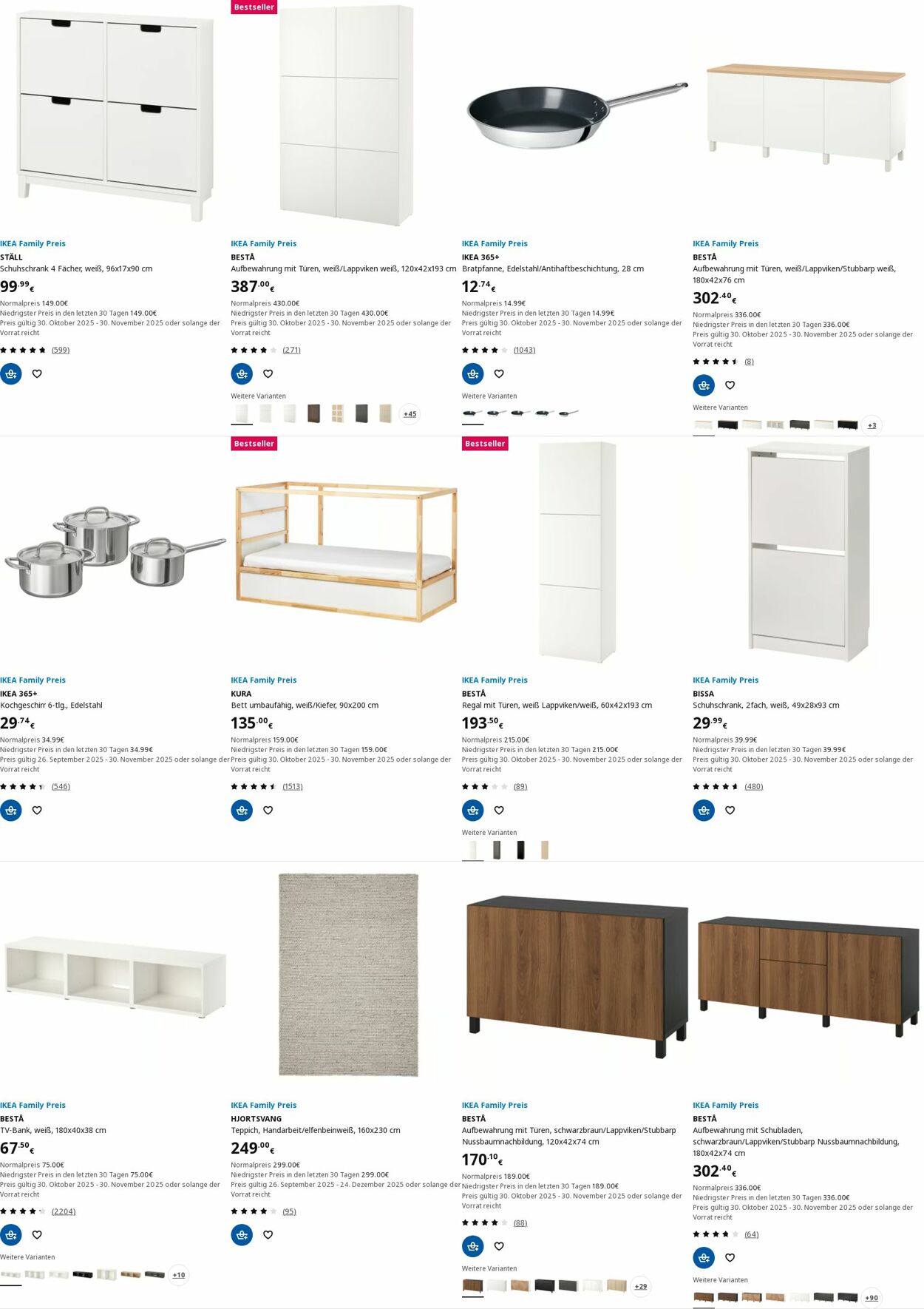 Prospekt IKEA 10.11.2025 - 19.11.2025