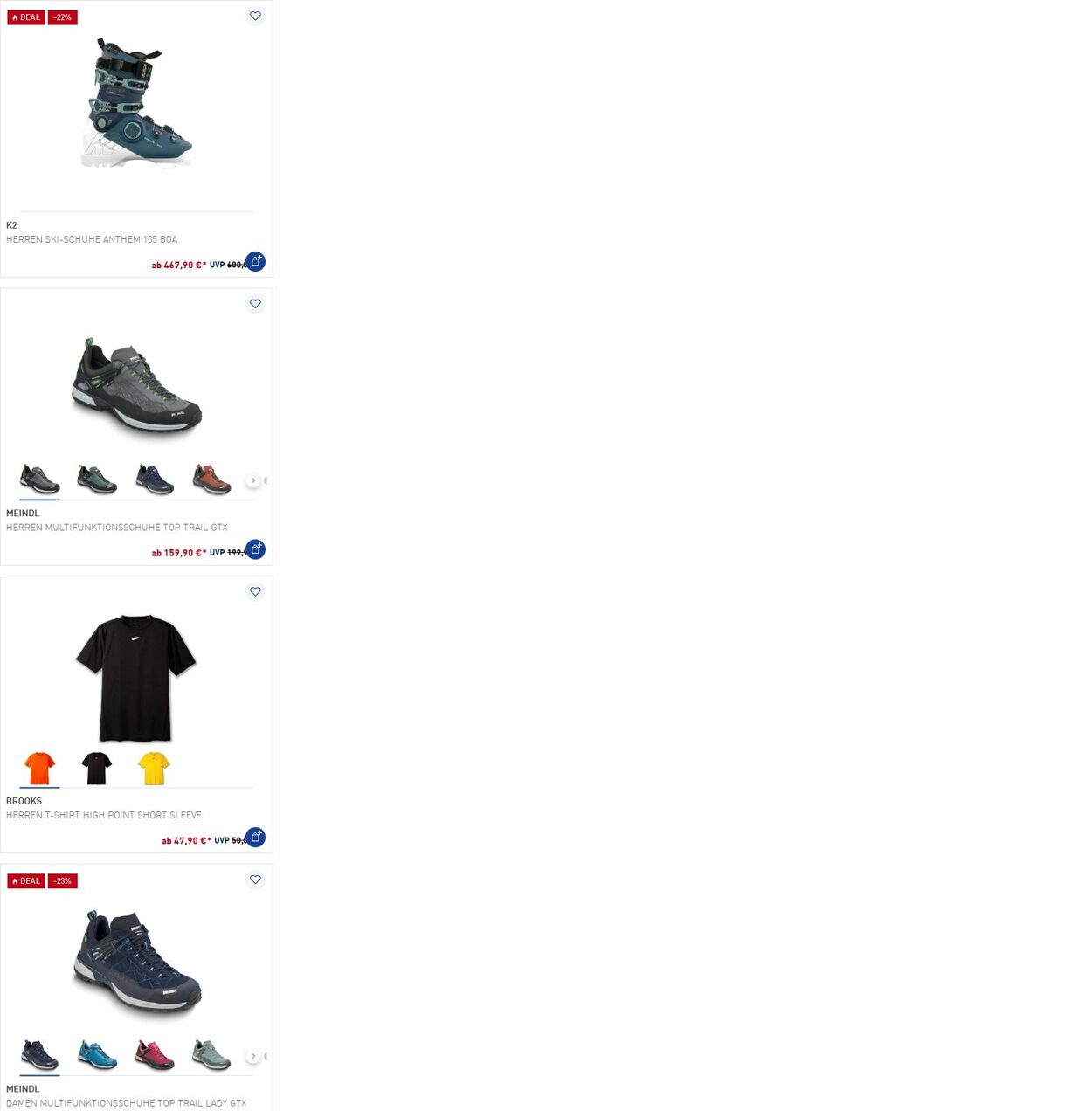 Prospekt Intersport 13.01.2025 - 22.01.2025
