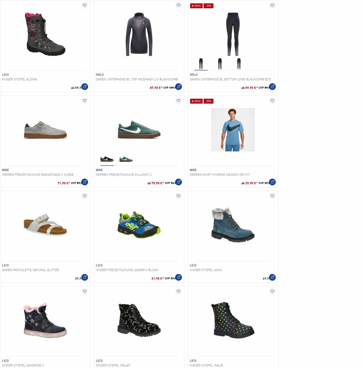 Prospekt Intersport 13.01.2025 - 22.01.2025