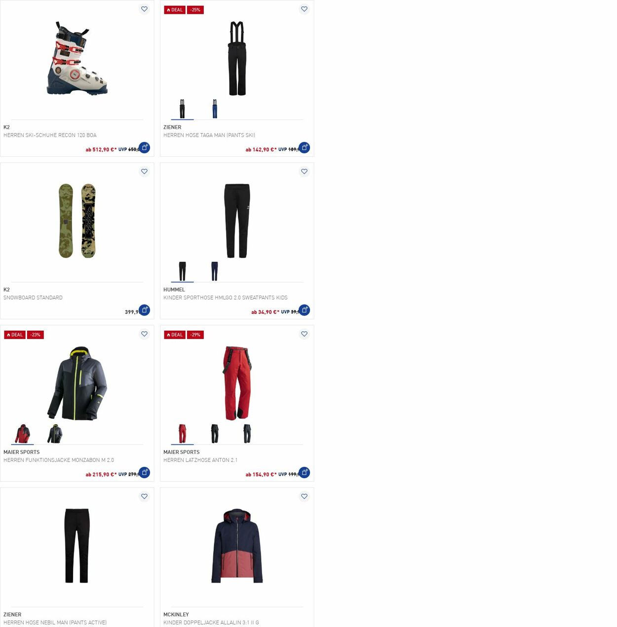 Prospekt Intersport 13.01.2025 - 22.01.2025