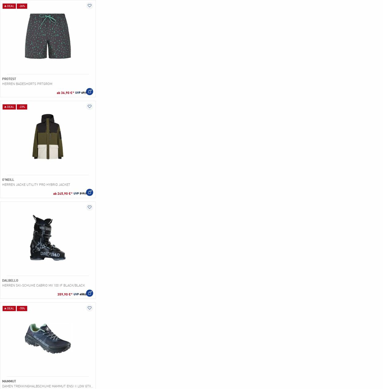 Prospekt Intersport 13.01.2025 - 22.01.2025