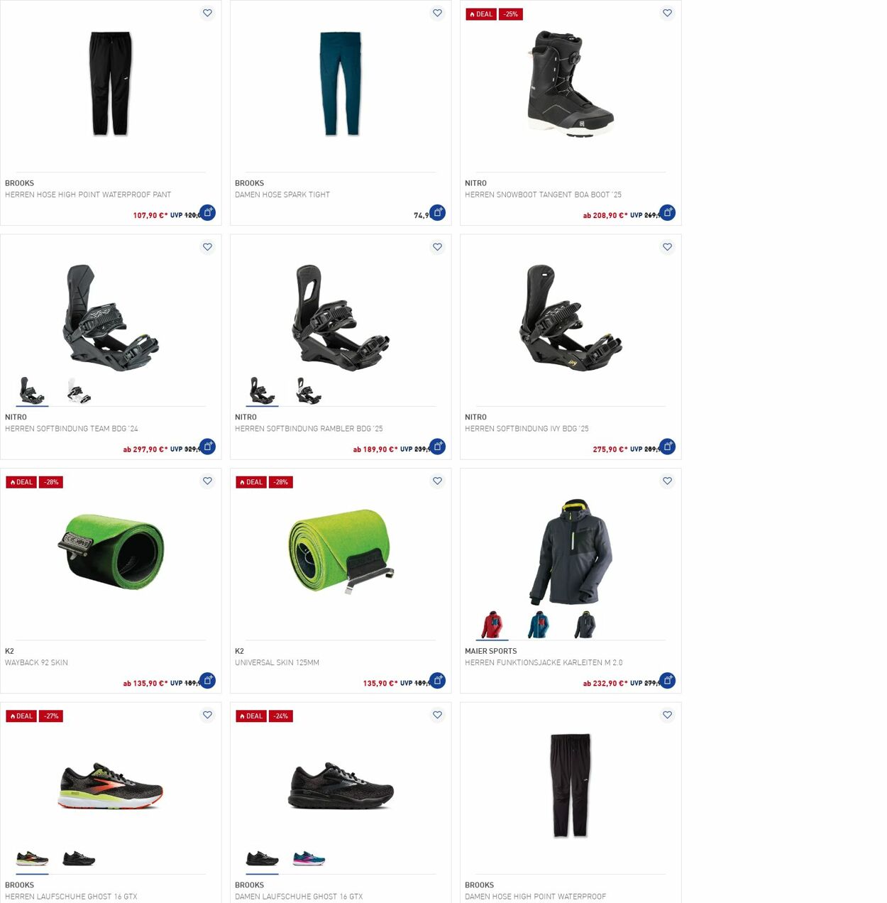 Prospekt Intersport 13.01.2025 - 22.01.2025