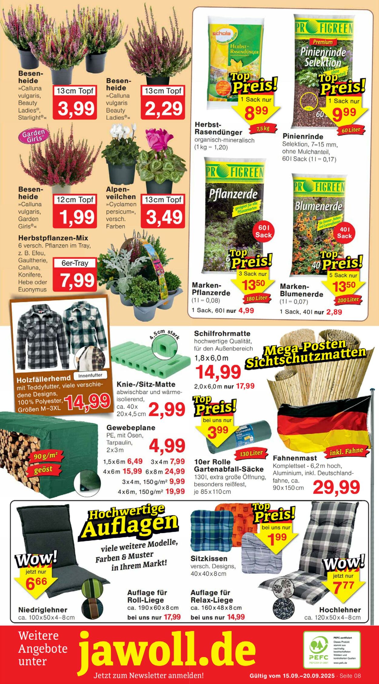 Prospekt Jawoll 08.09.2025 - 13.09.2025