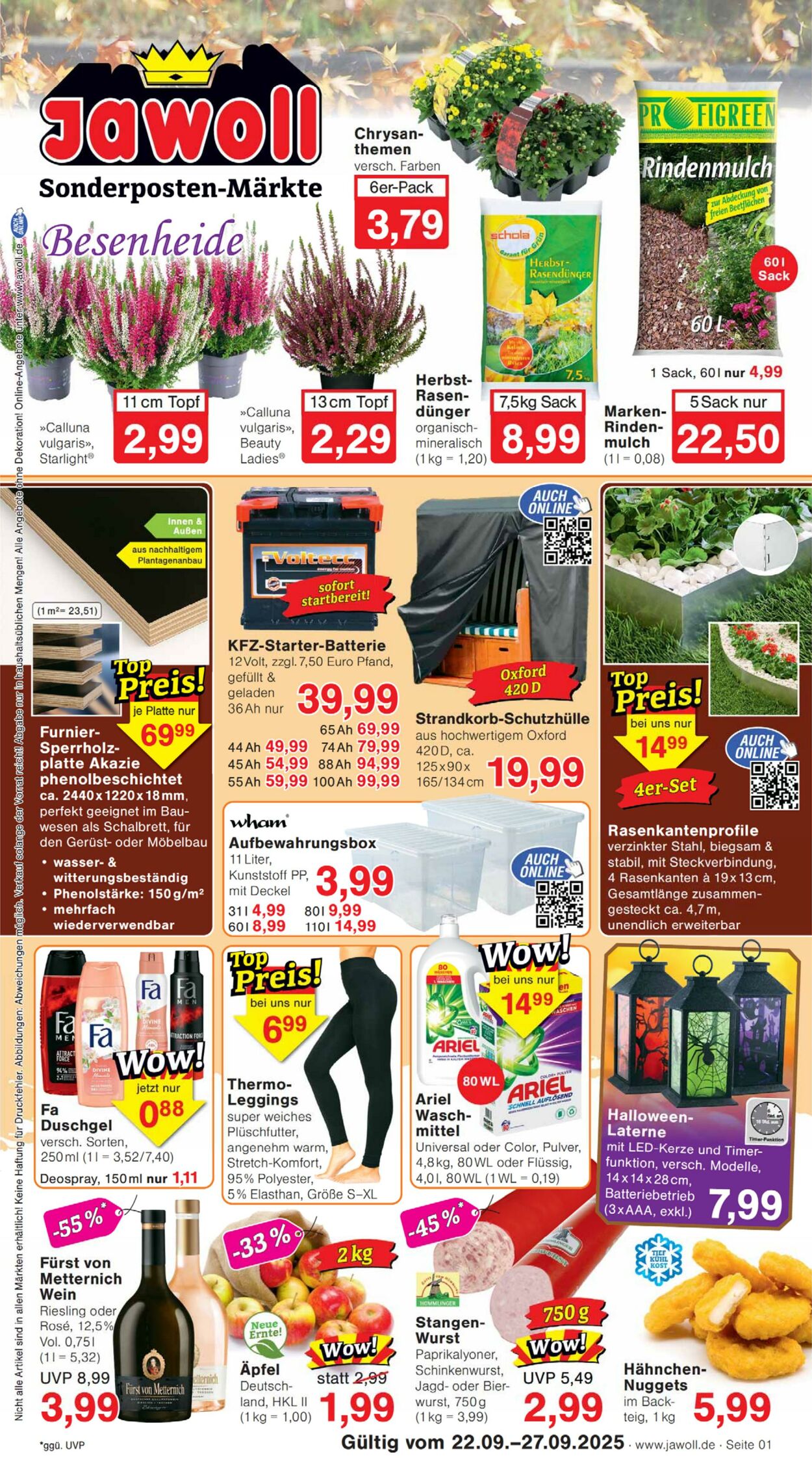 Prospekt Jawoll 15.09.2025 - 20.09.2025