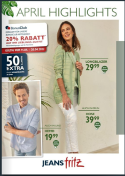 Katalog Jeans Fritz 01.04.2022-30.04.2022
