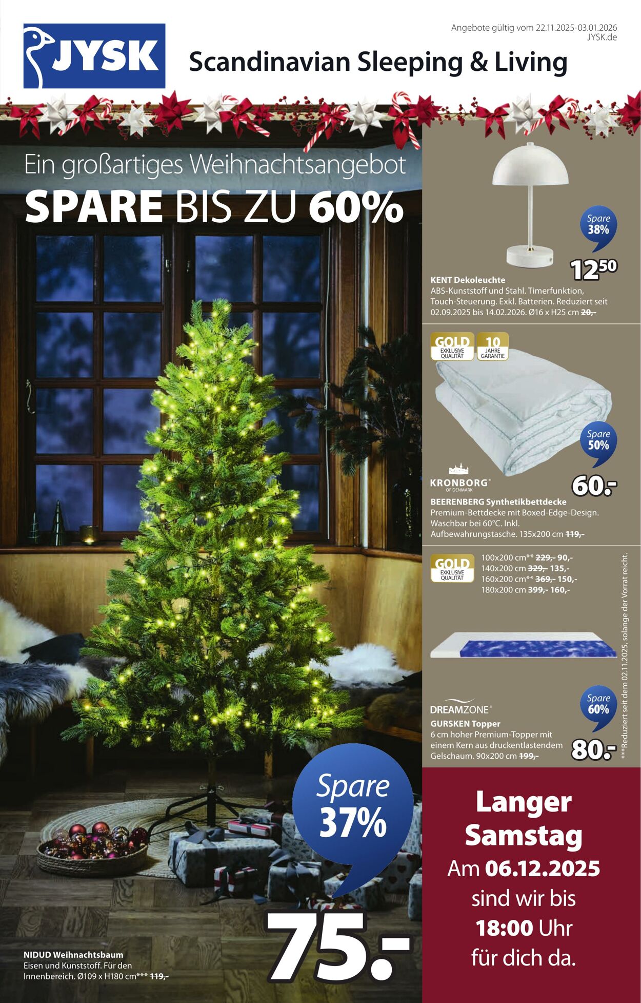 Prospekt JYSK 09.12.2025 - 23.12.2025