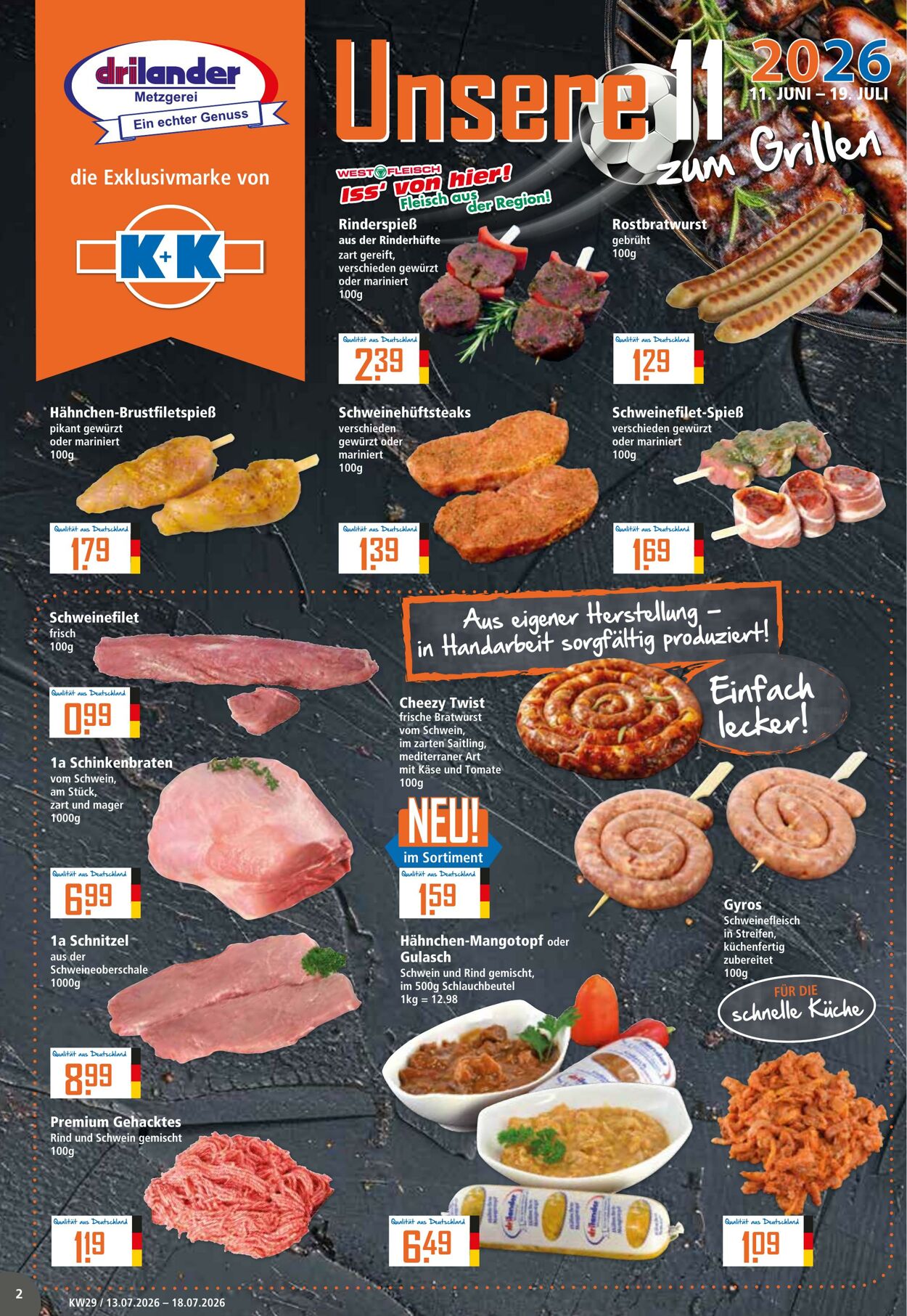 Prospekt K&K 13.07.2026 - 18.07.2026