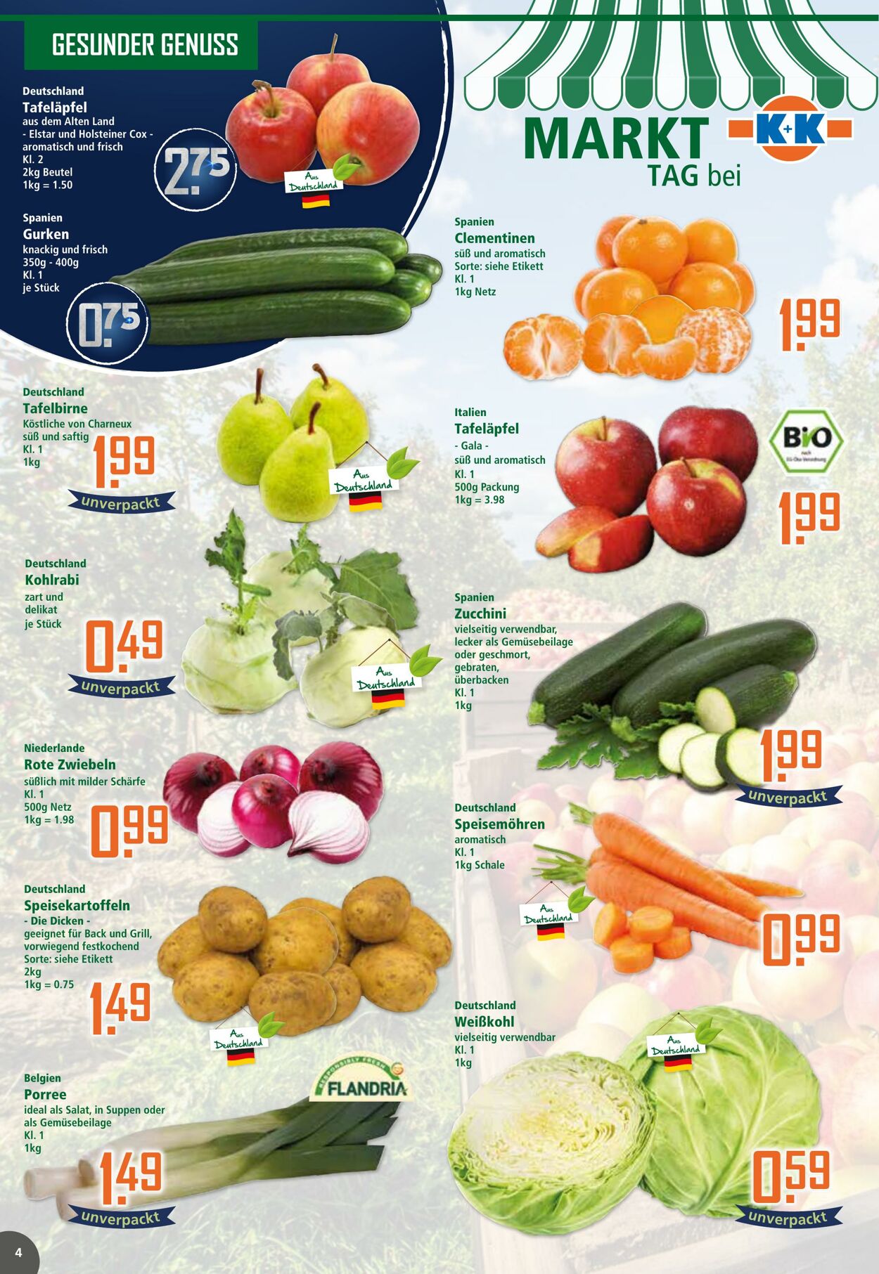 Prospekt K&K 20.10.2025 - 25.10.2025