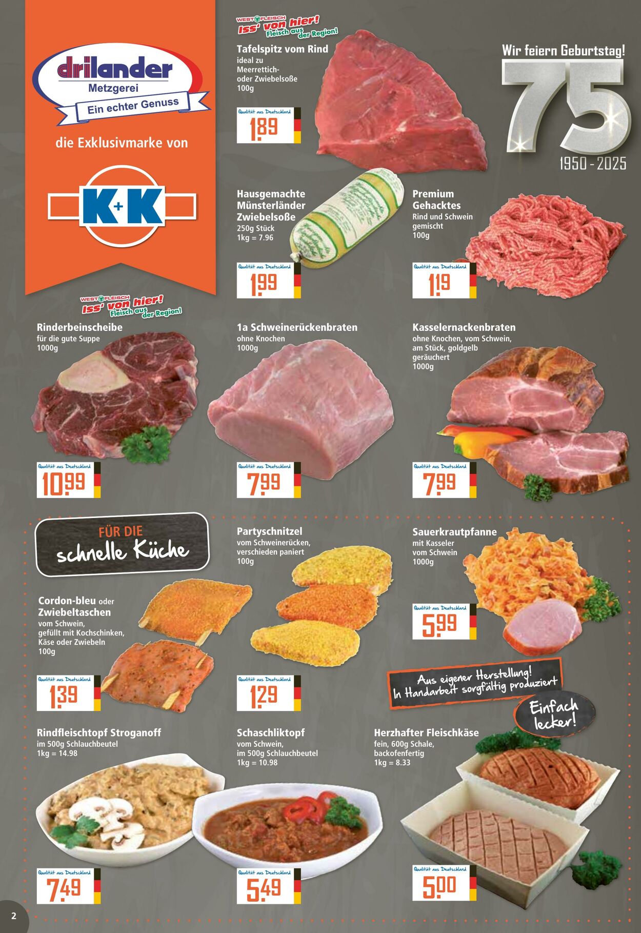 Prospekt K&K 20.10.2025 - 25.10.2025
