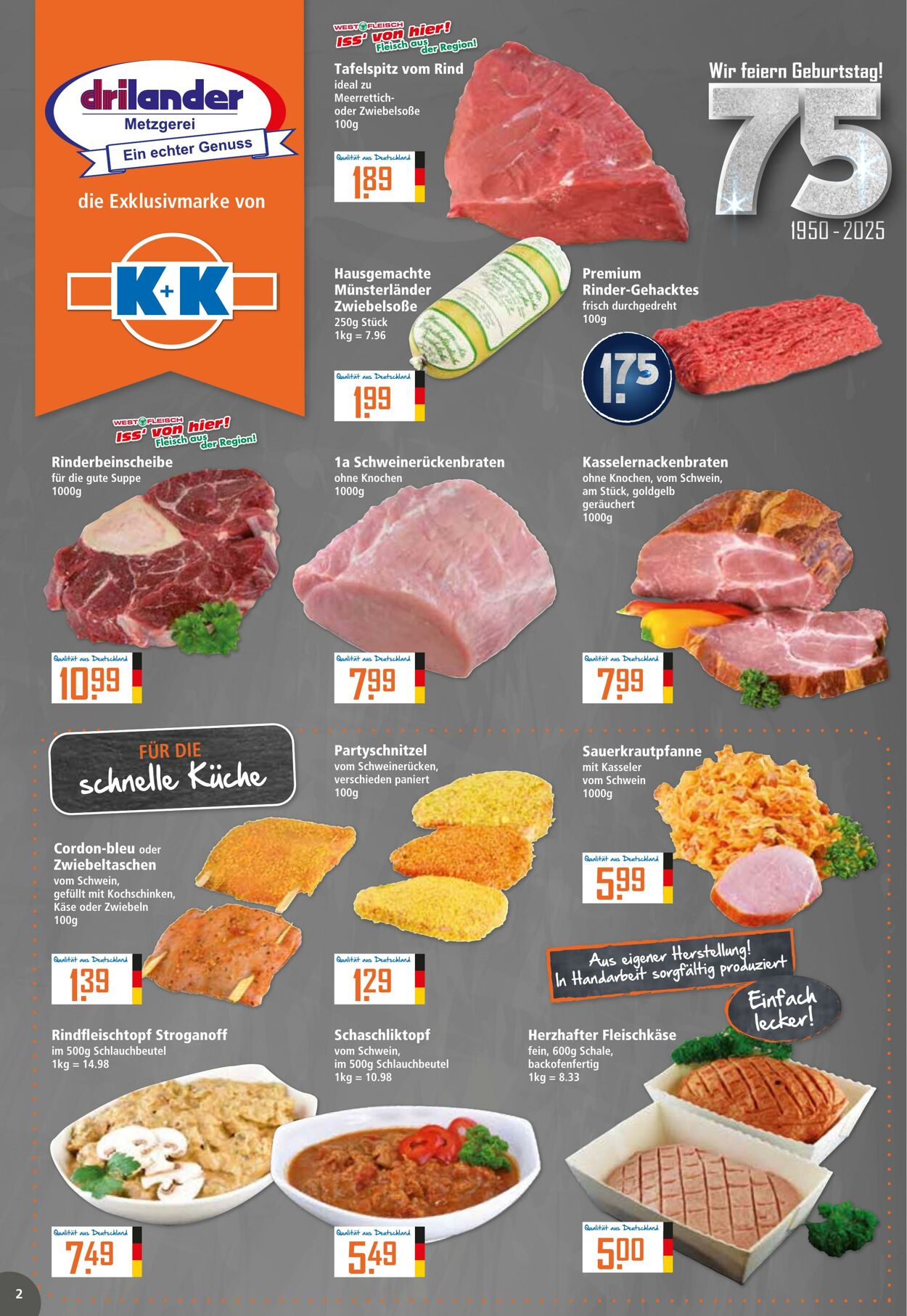 Prospekt K&K 20.10.2025 - 25.10.2025