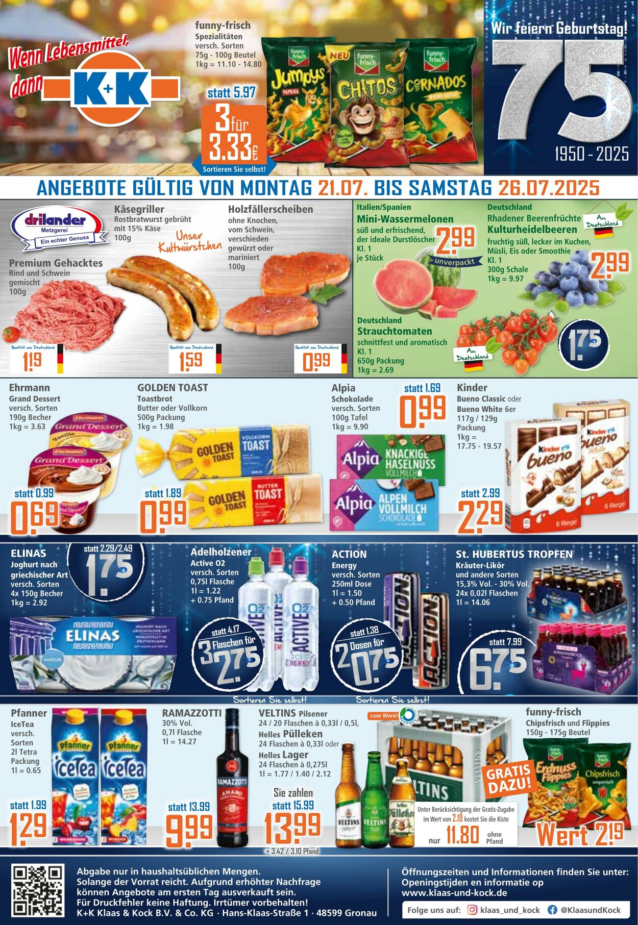 Prospekt K&K 21.07.2025 - 26.07.2025