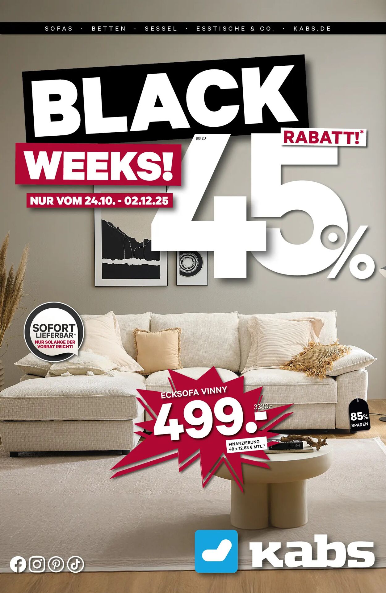 Prospekt Kabs 24.10.2025 - 02.12.2025