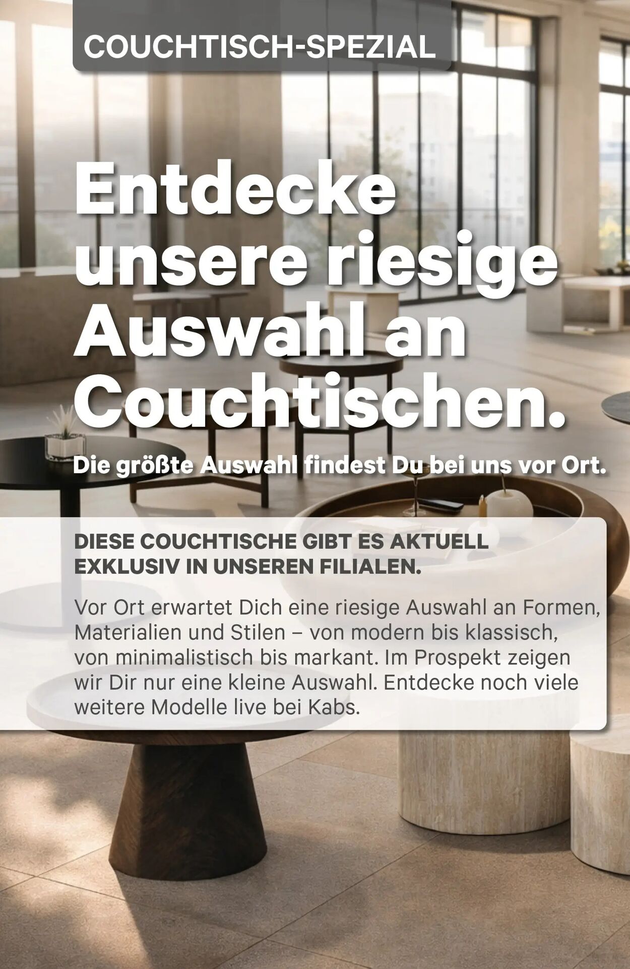 Prospekt Kabs 25.03.2026 - 30.04.2026