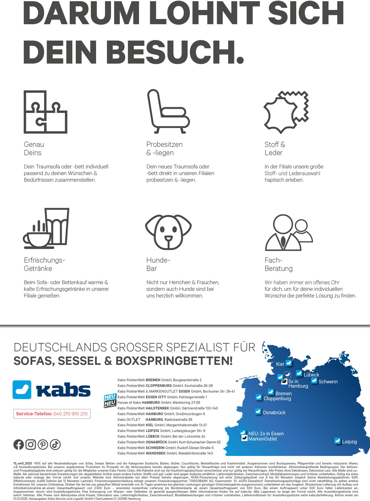 Prospekt Kabs 24.10.2025 - 30.10.2025