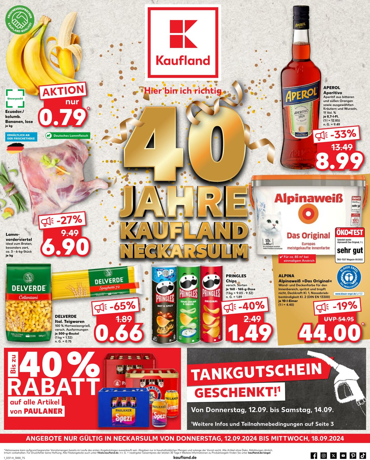 Prospekt Kaufland 12.09.2024 - 18.09.2024