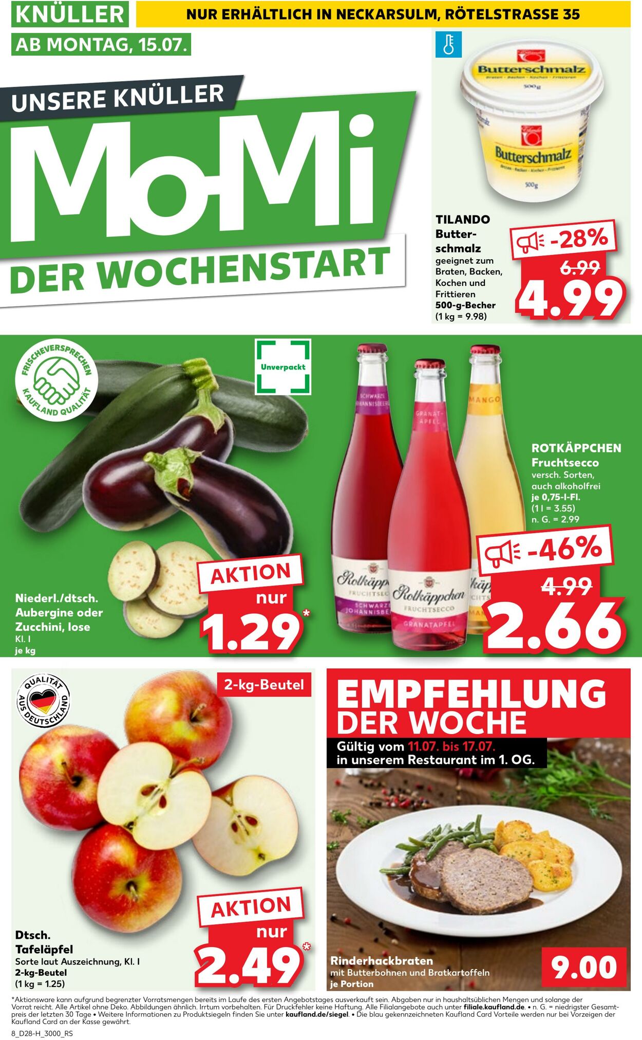 Prospekt Kaufland 11.07.2024 - 17.07.2024