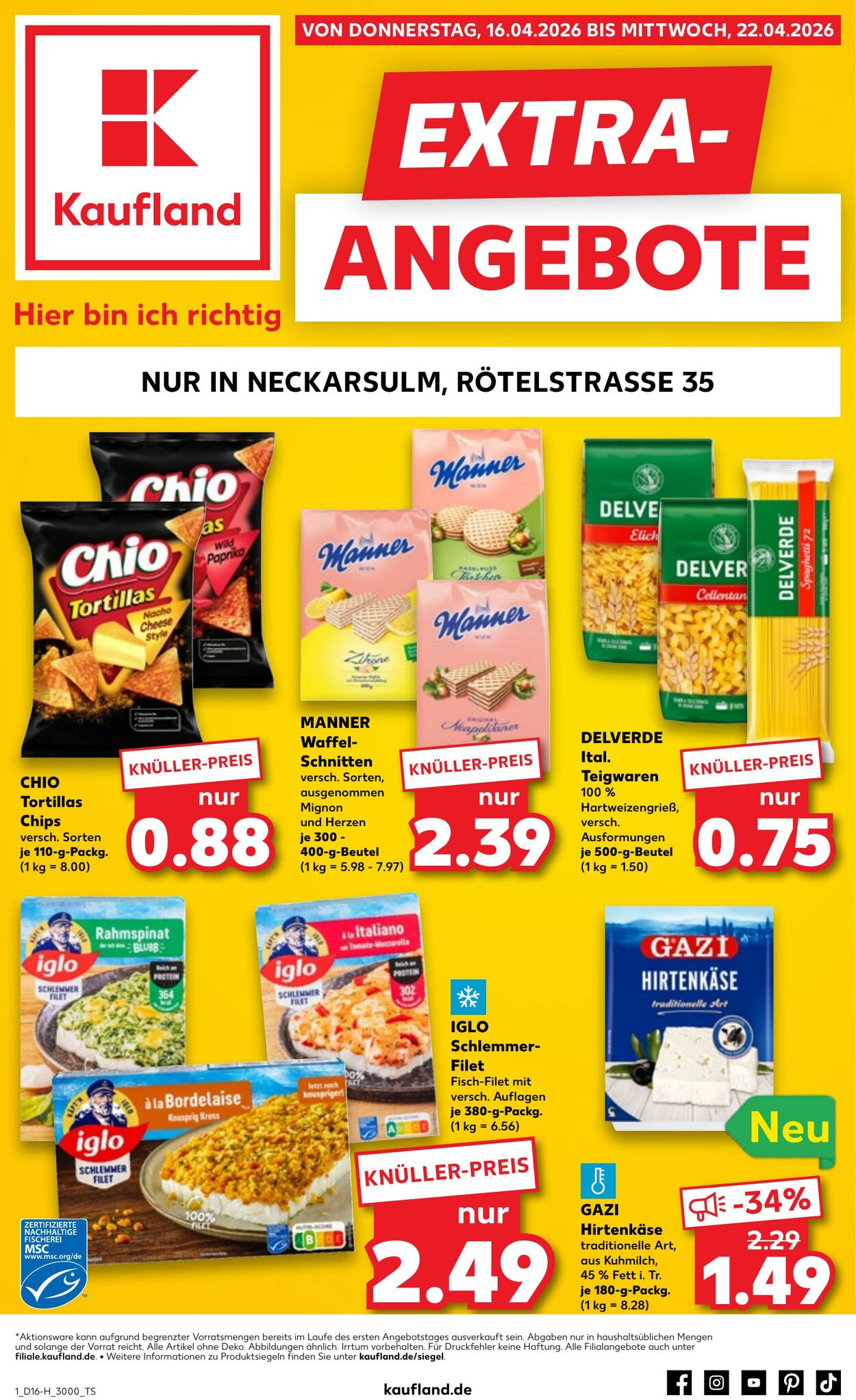 Kaufland Wöchentliche Prospekte