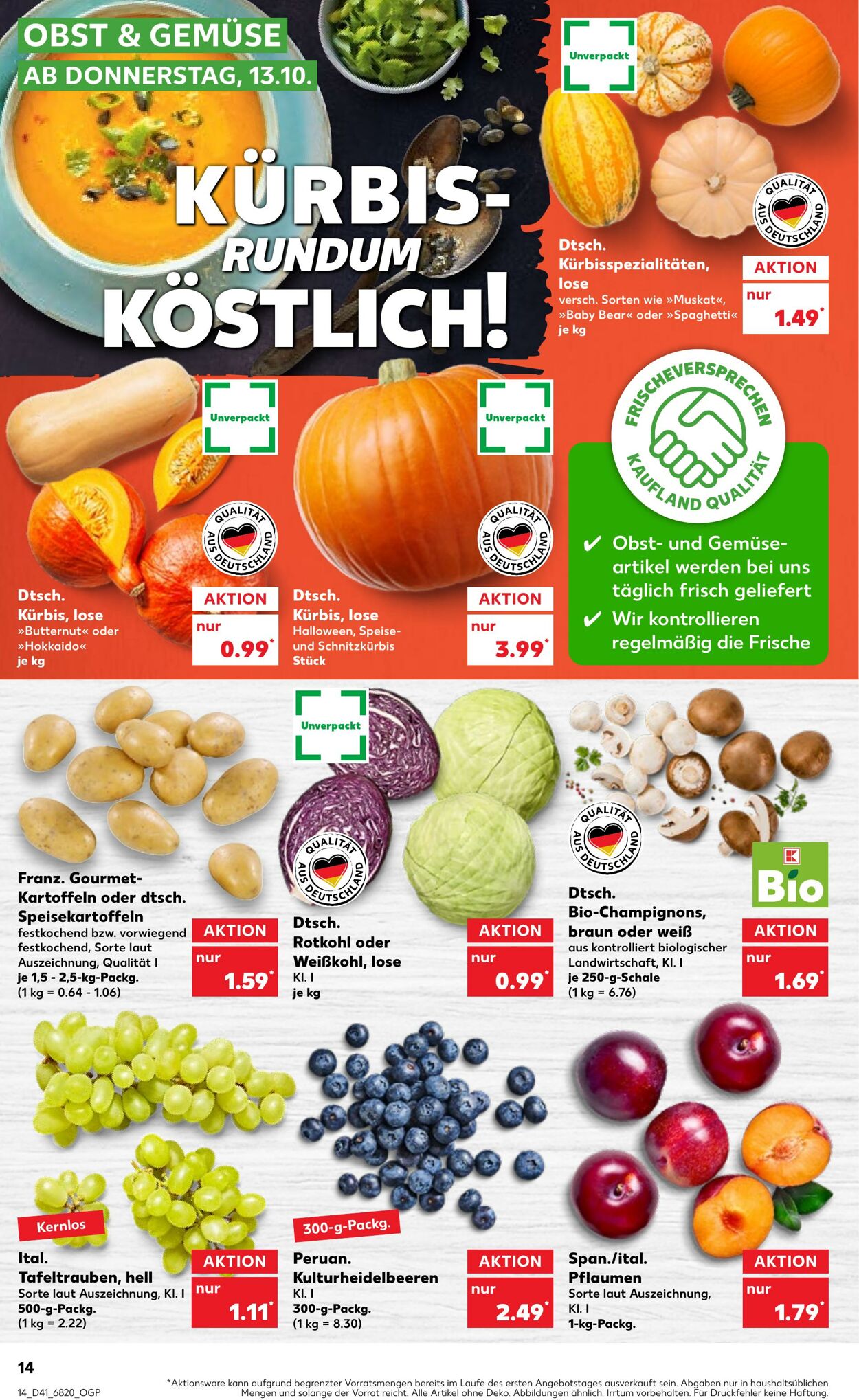 Prospekt Kaufland 13.10.2022 - 19.10.2022