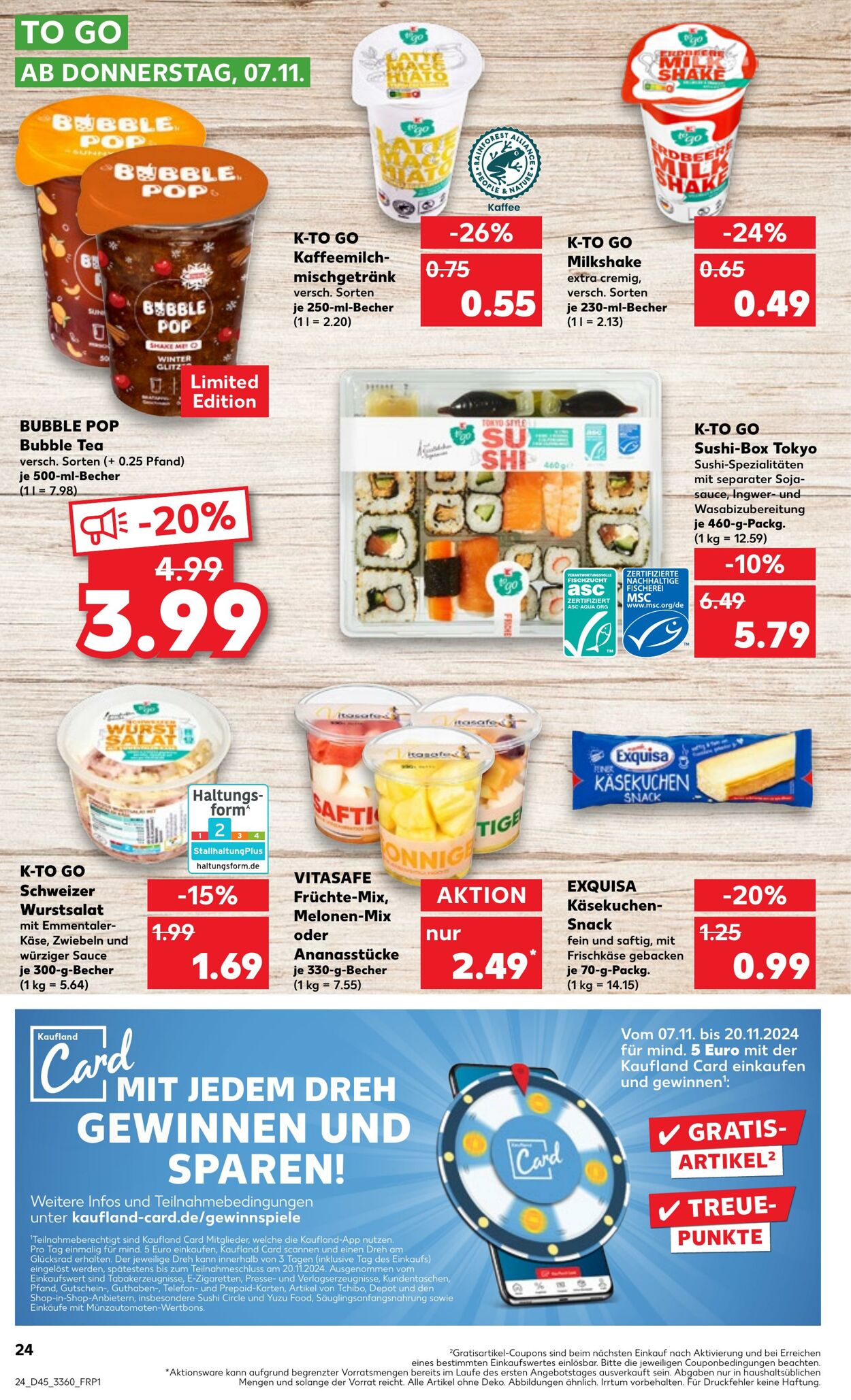 Prospekt Kaufland 07.11.2024 - 13.11.2024