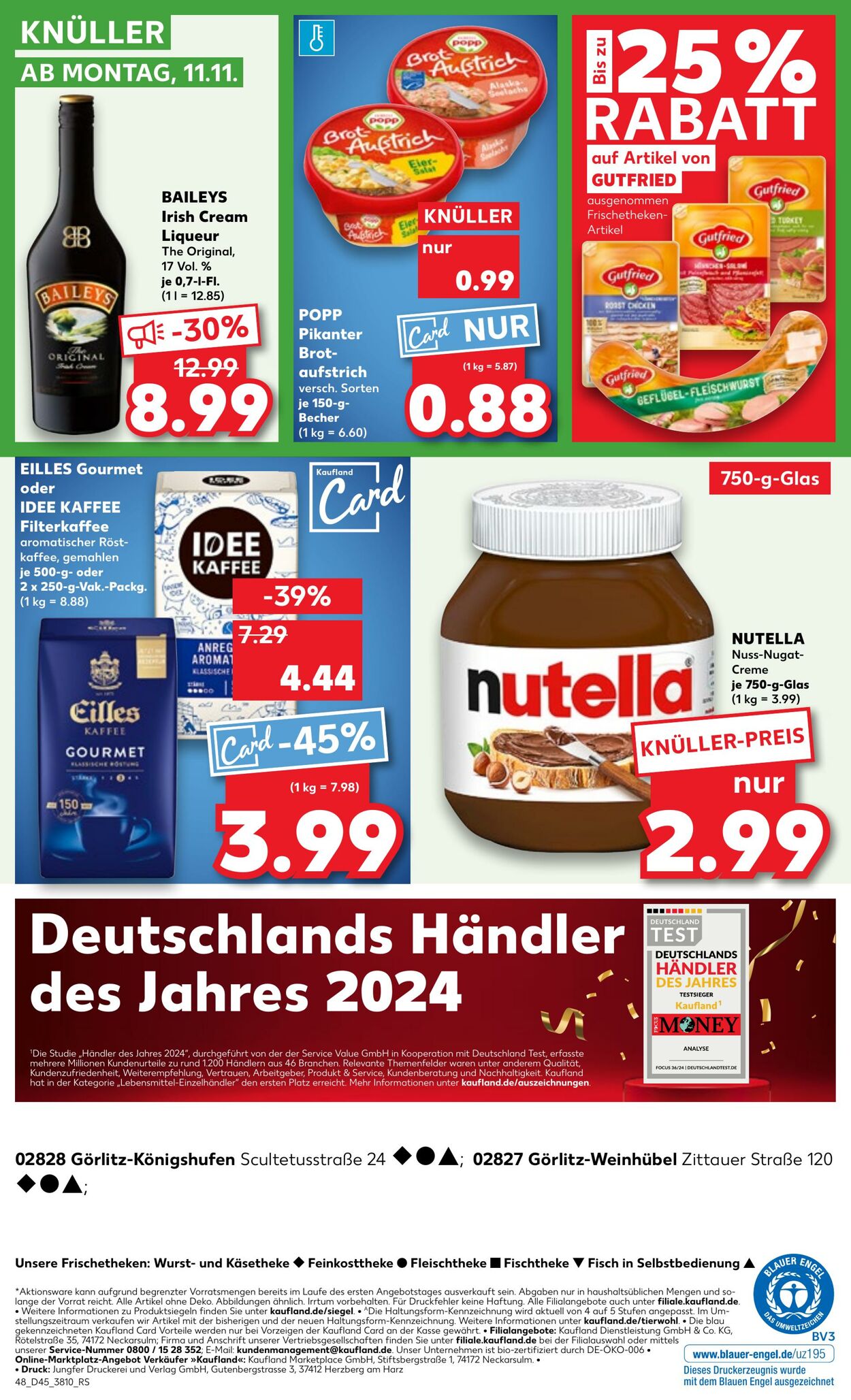 Prospekt Kaufland 07.11.2024 - 13.11.2024